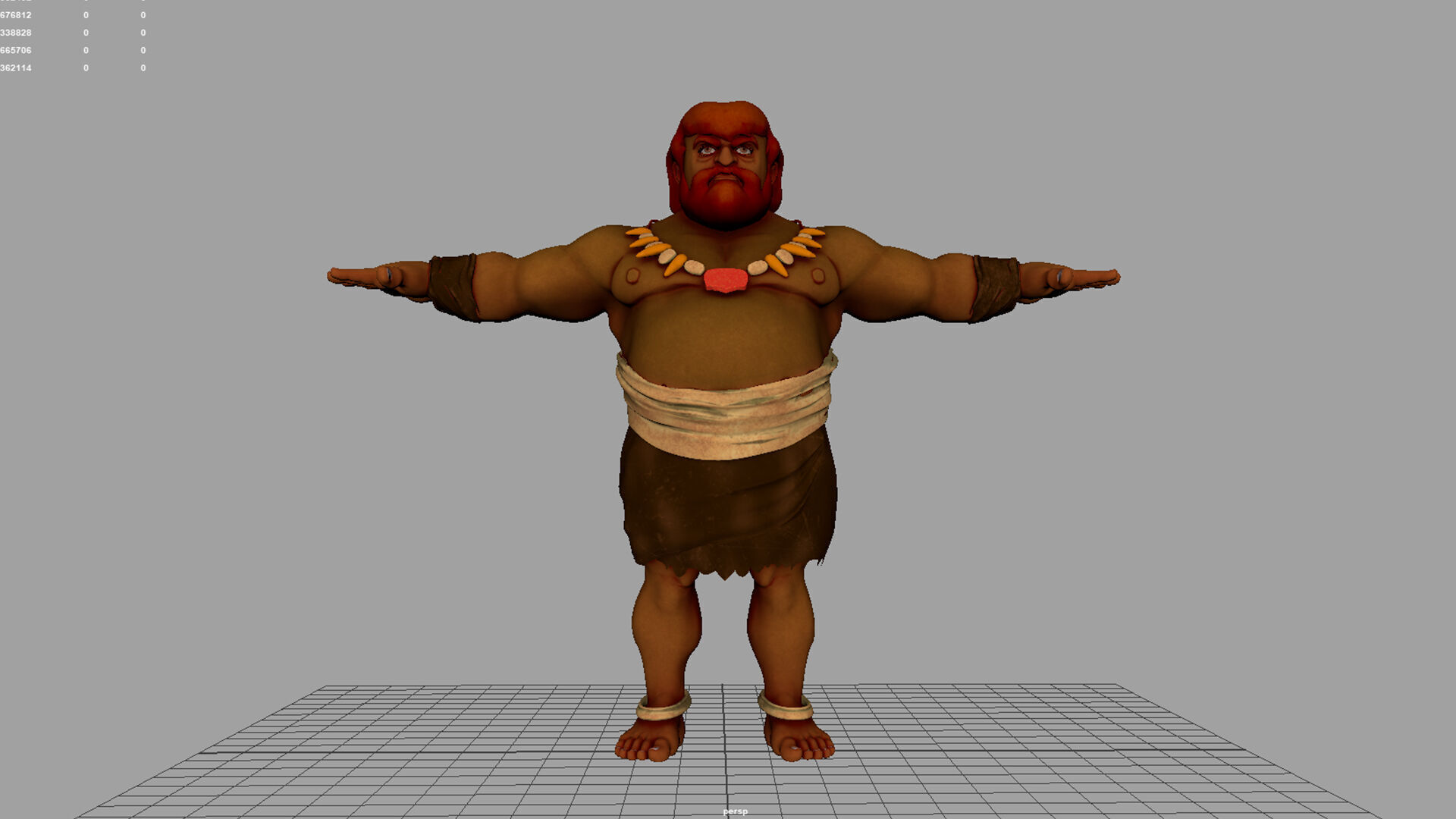 Monster man 2 3D model_10
