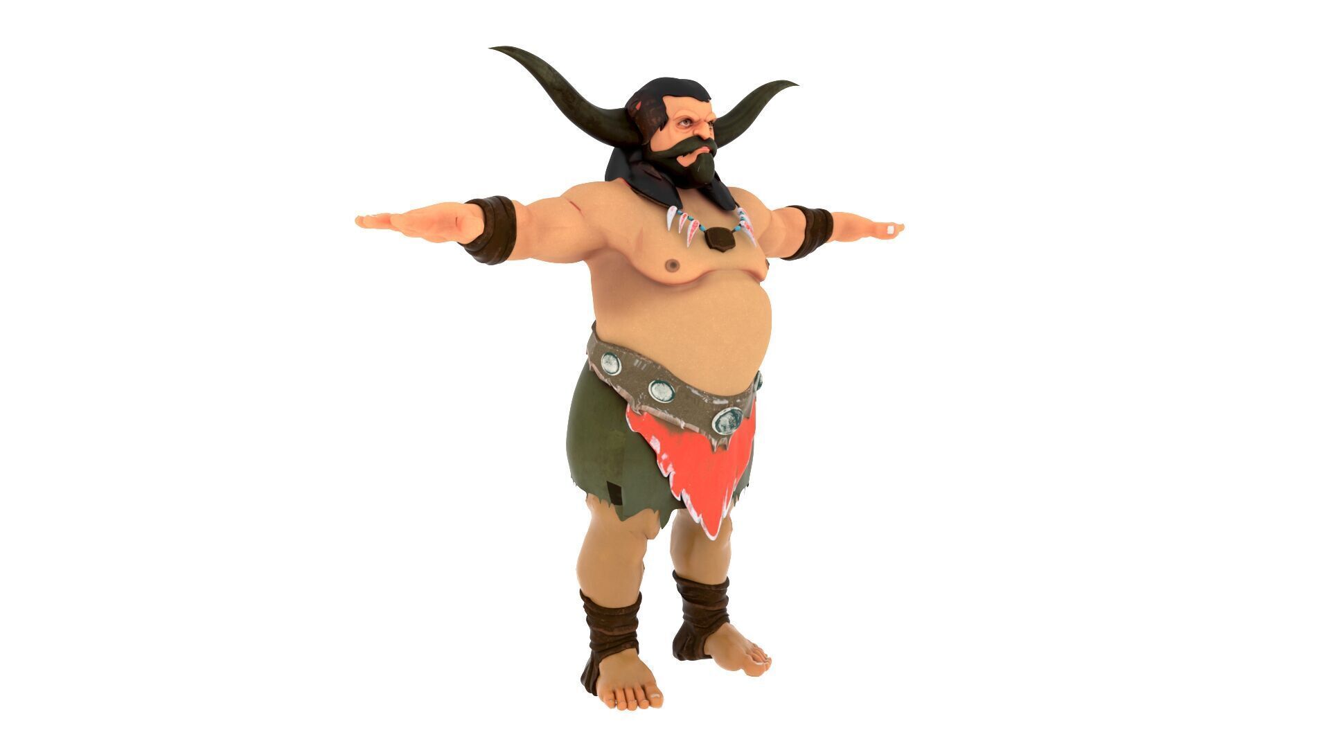 Monster man 3 3D model_9