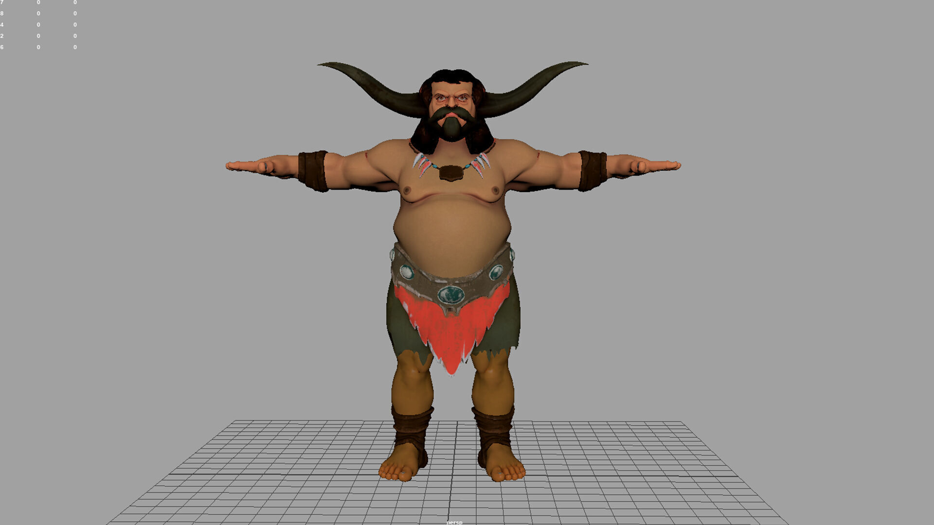 Monster man 3 3D model_3