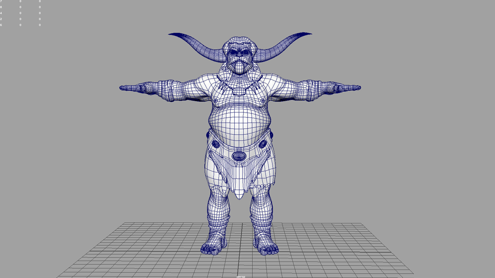 Monster man 3 3D model_1