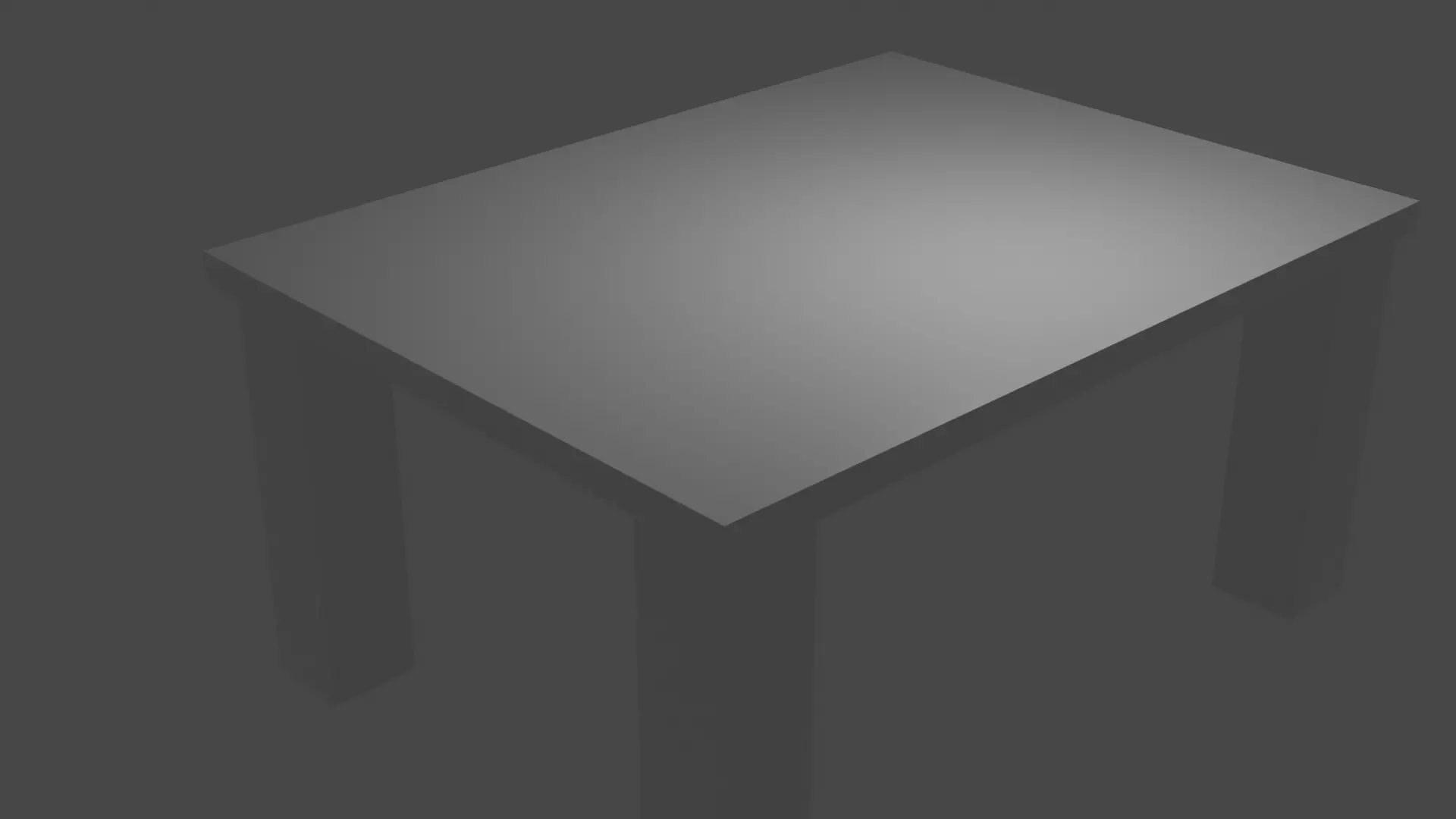 table Free 3D model