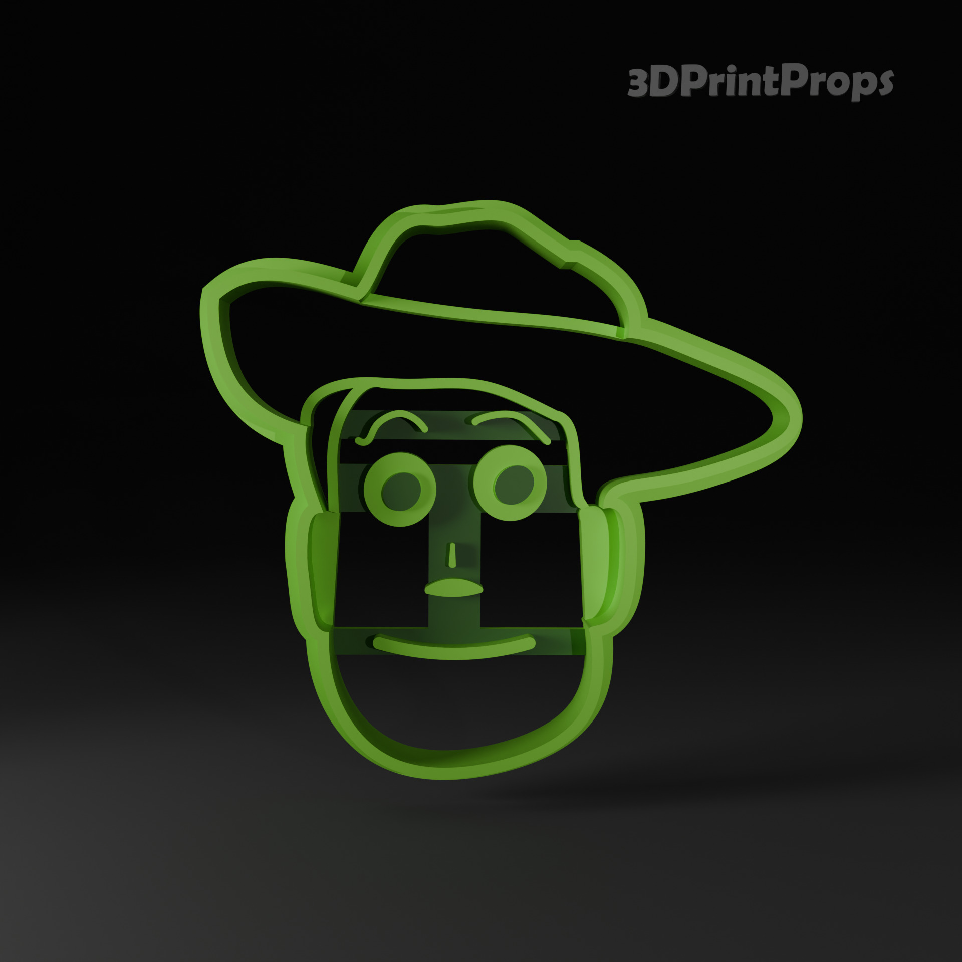 Toy Story Cookie Cutter set  3D print model_3
