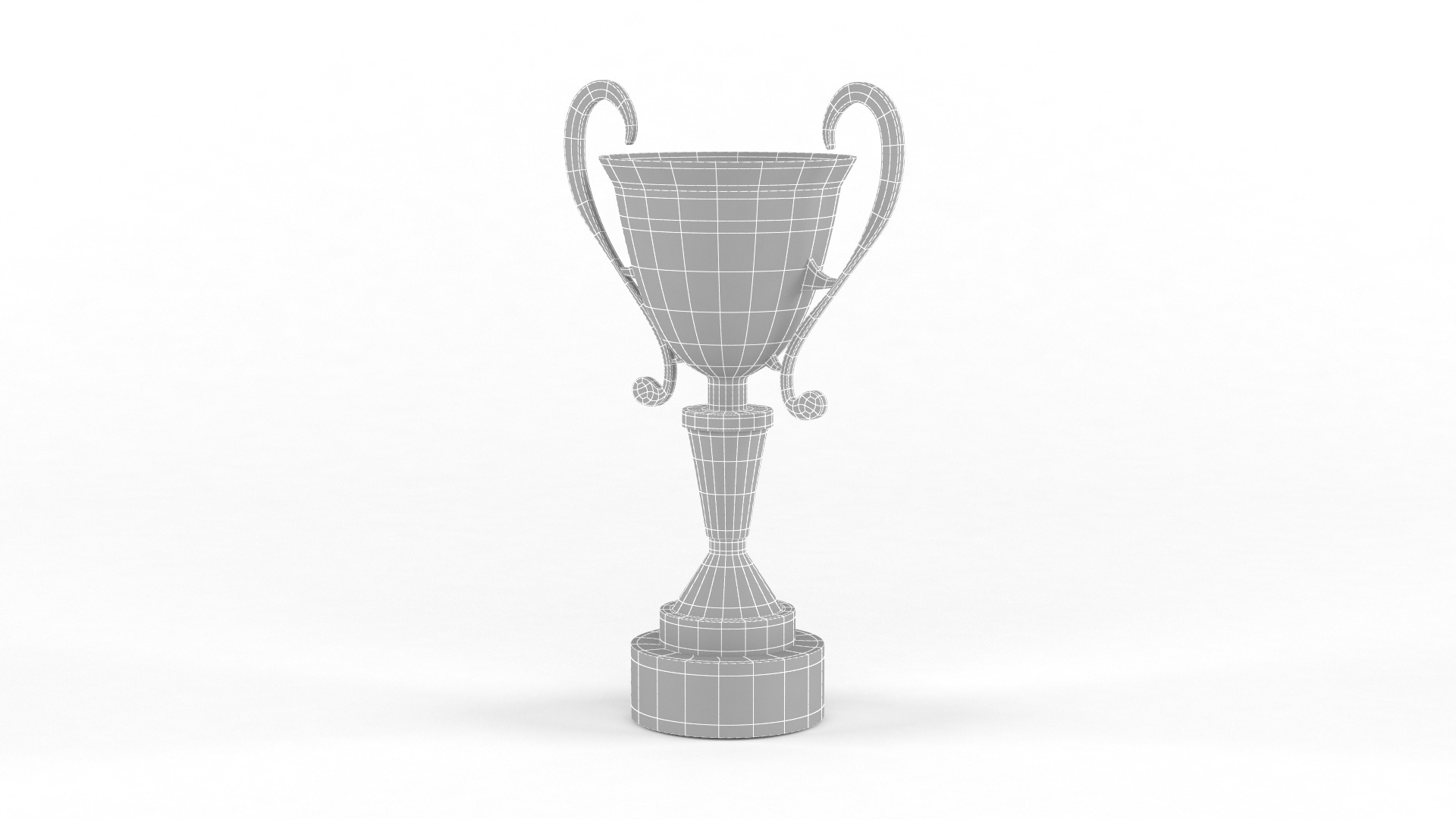 Trophy Cups 3D model_7