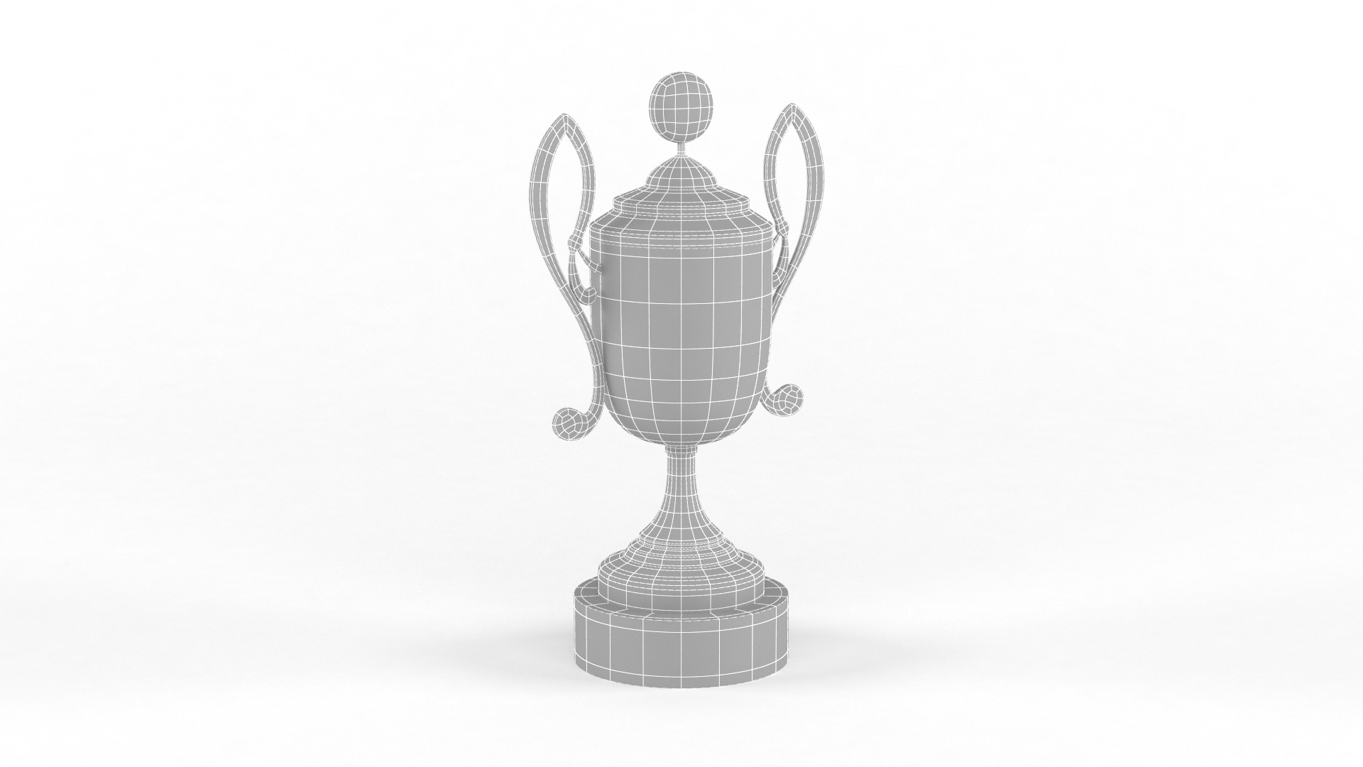 Trophy Cups 3D model_9
