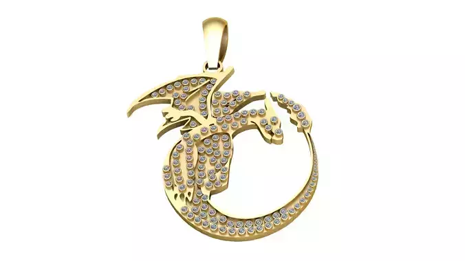 HOURS PUNK PENDANT 3D PRINTABLE MODEL 