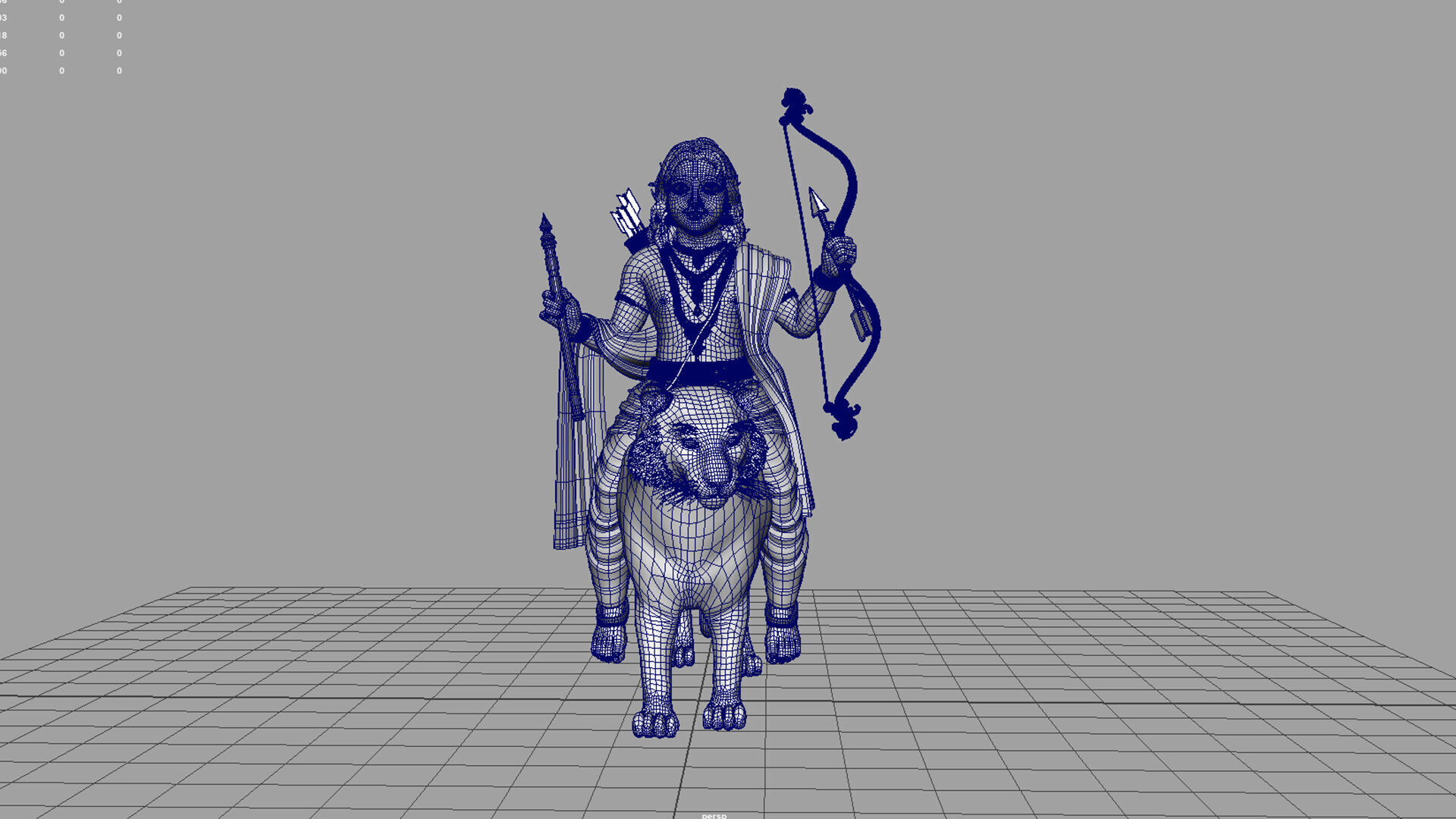 swamy sabarimala ayyappa 3D model_1