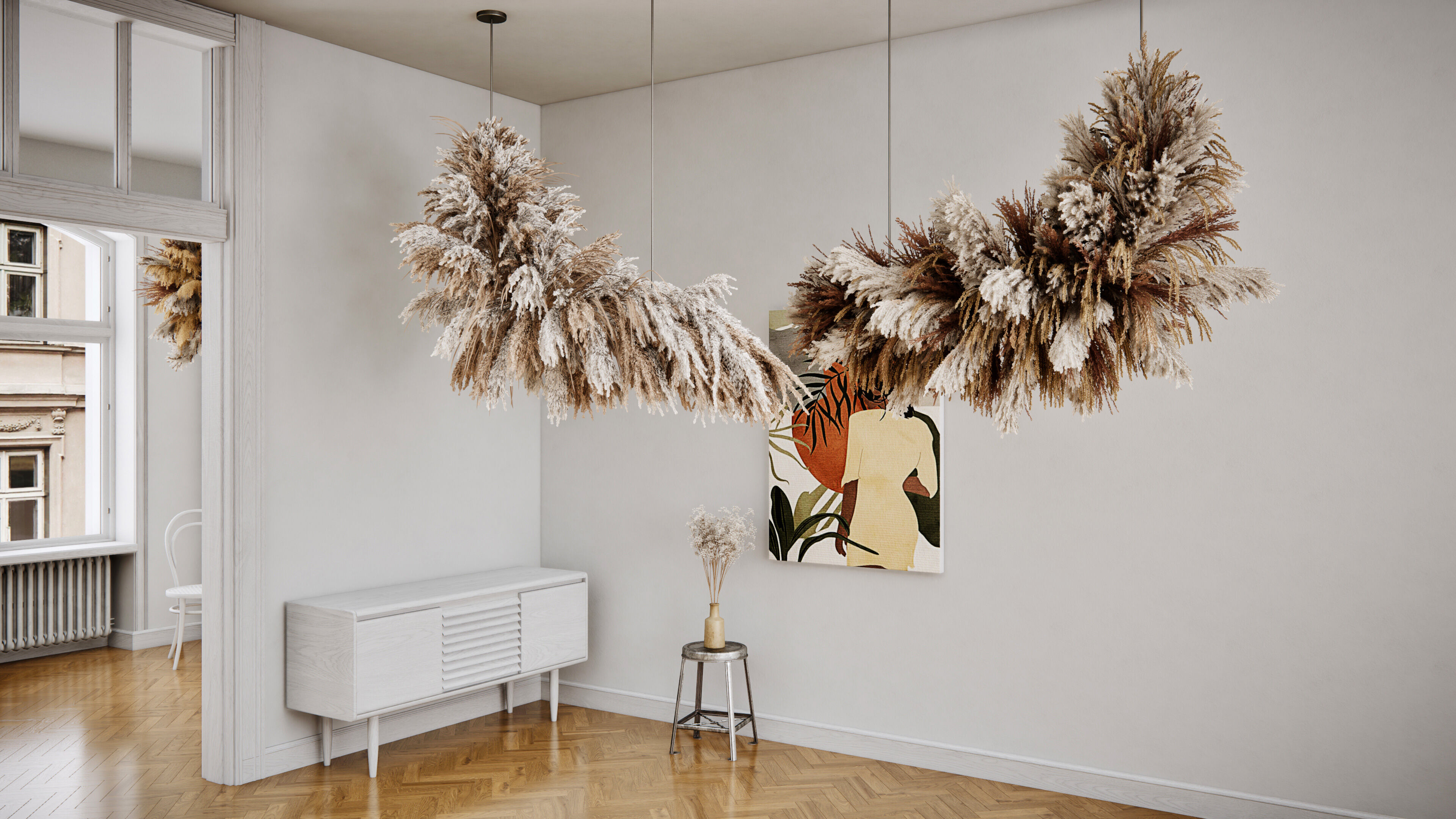 Archinteriors for UE vol 16 - stylish bouquets of dry flowers 3D model_4