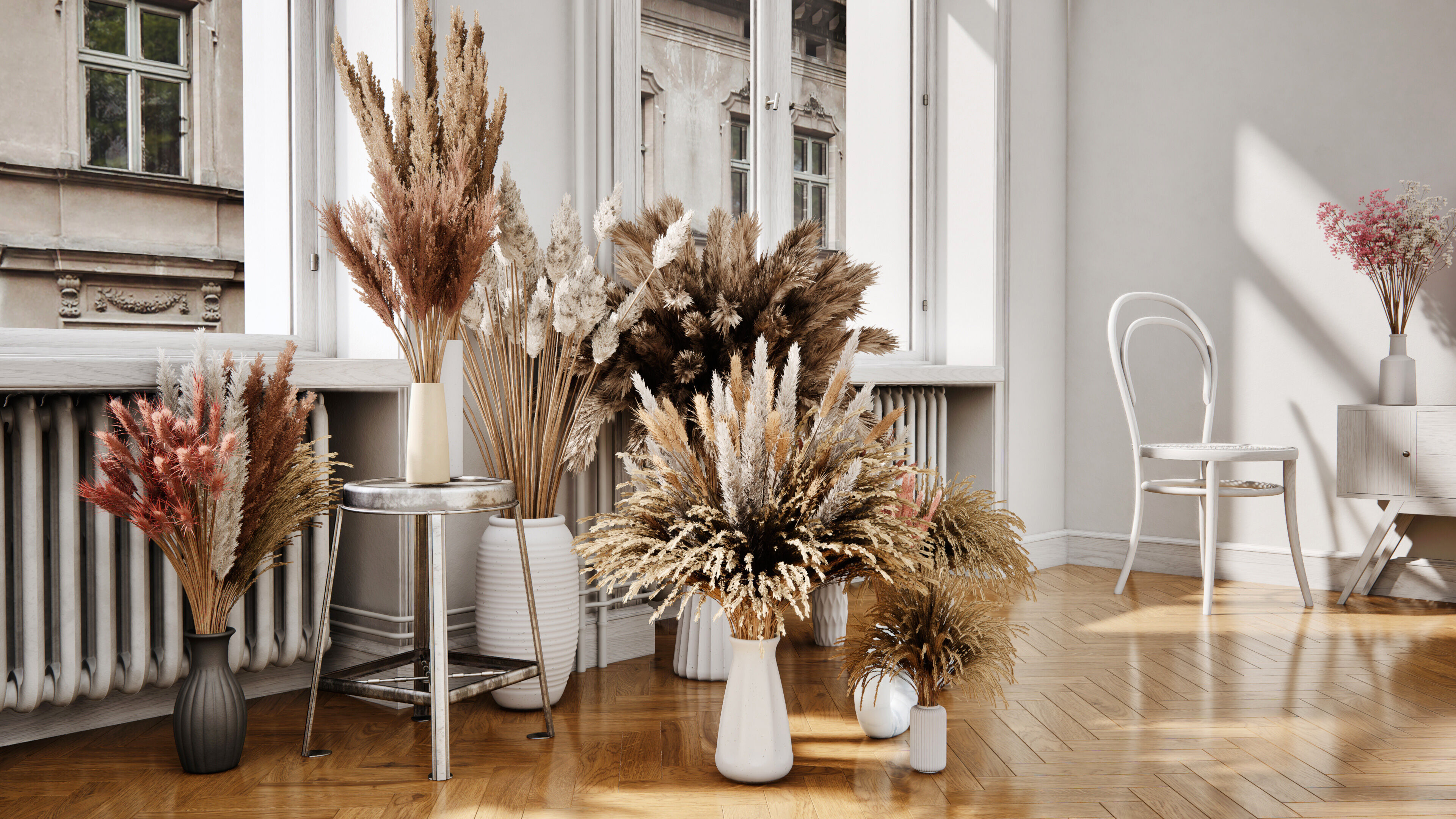 Archinteriors for UE vol 16 - stylish bouquets of dry flowers 3D model_5