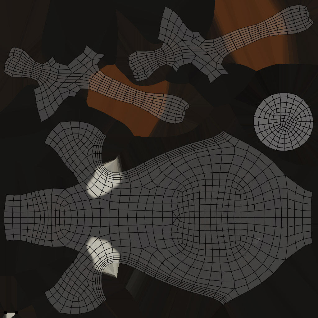 Ladybug Coccinella Low-poly 3D model_27