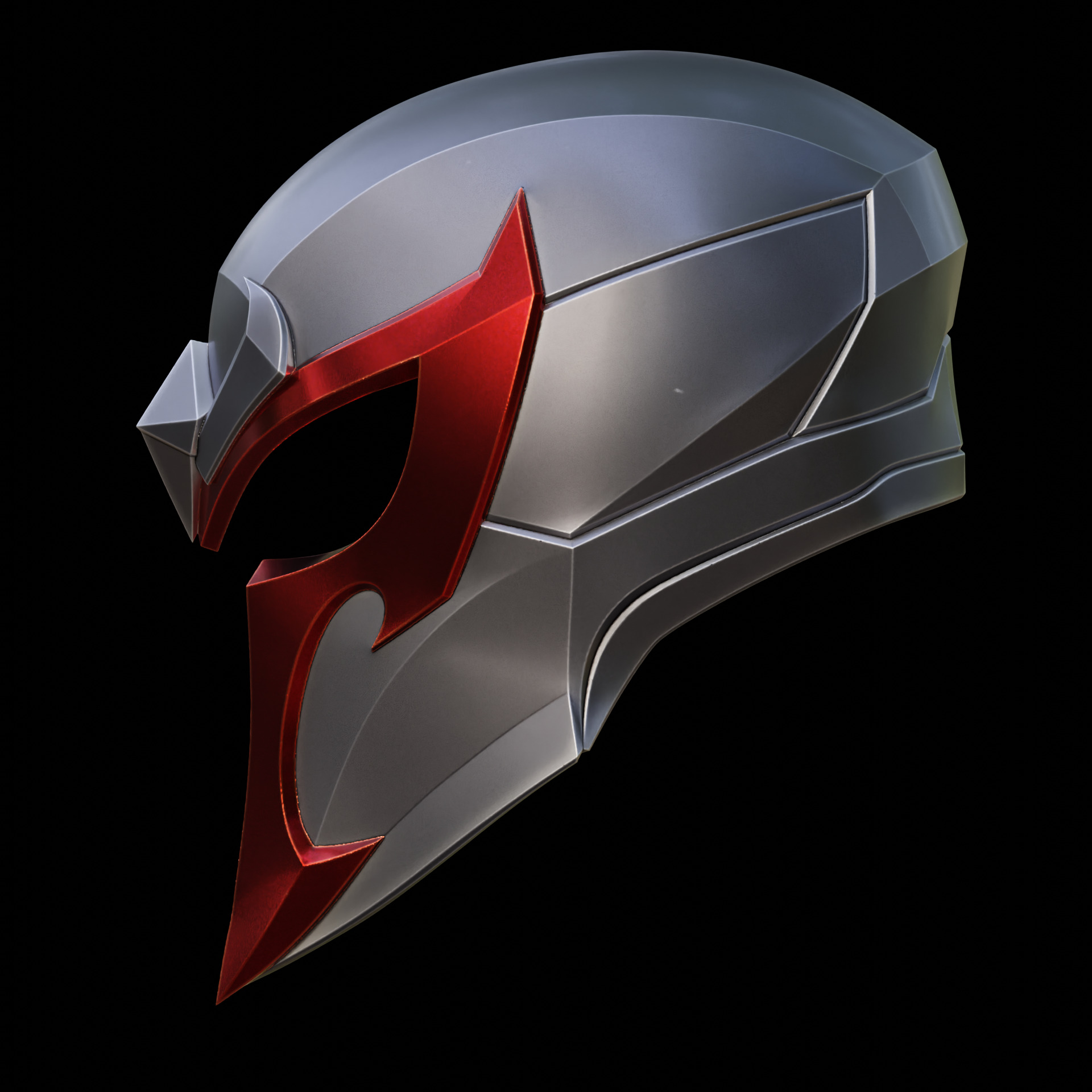 Magneto Helmet Marvel Rivals 3D print model_11