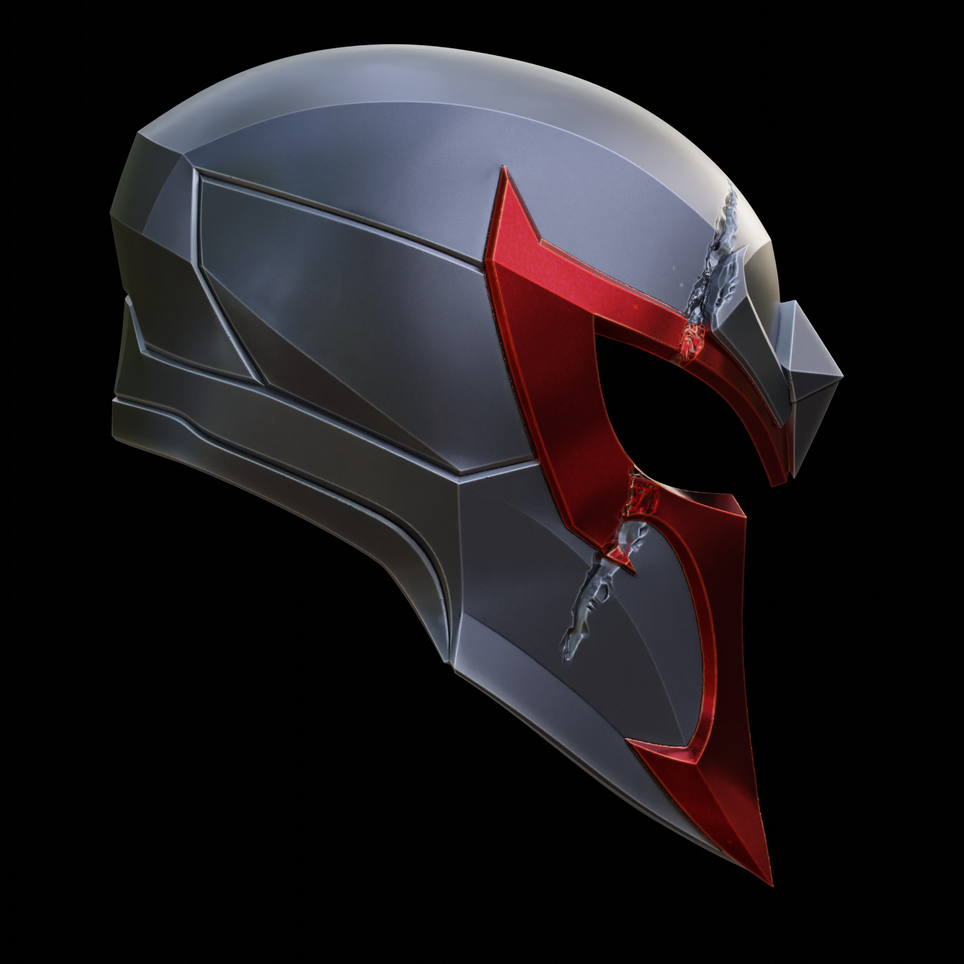 Magneto Helmet Marvel Rivals 3D print model_9