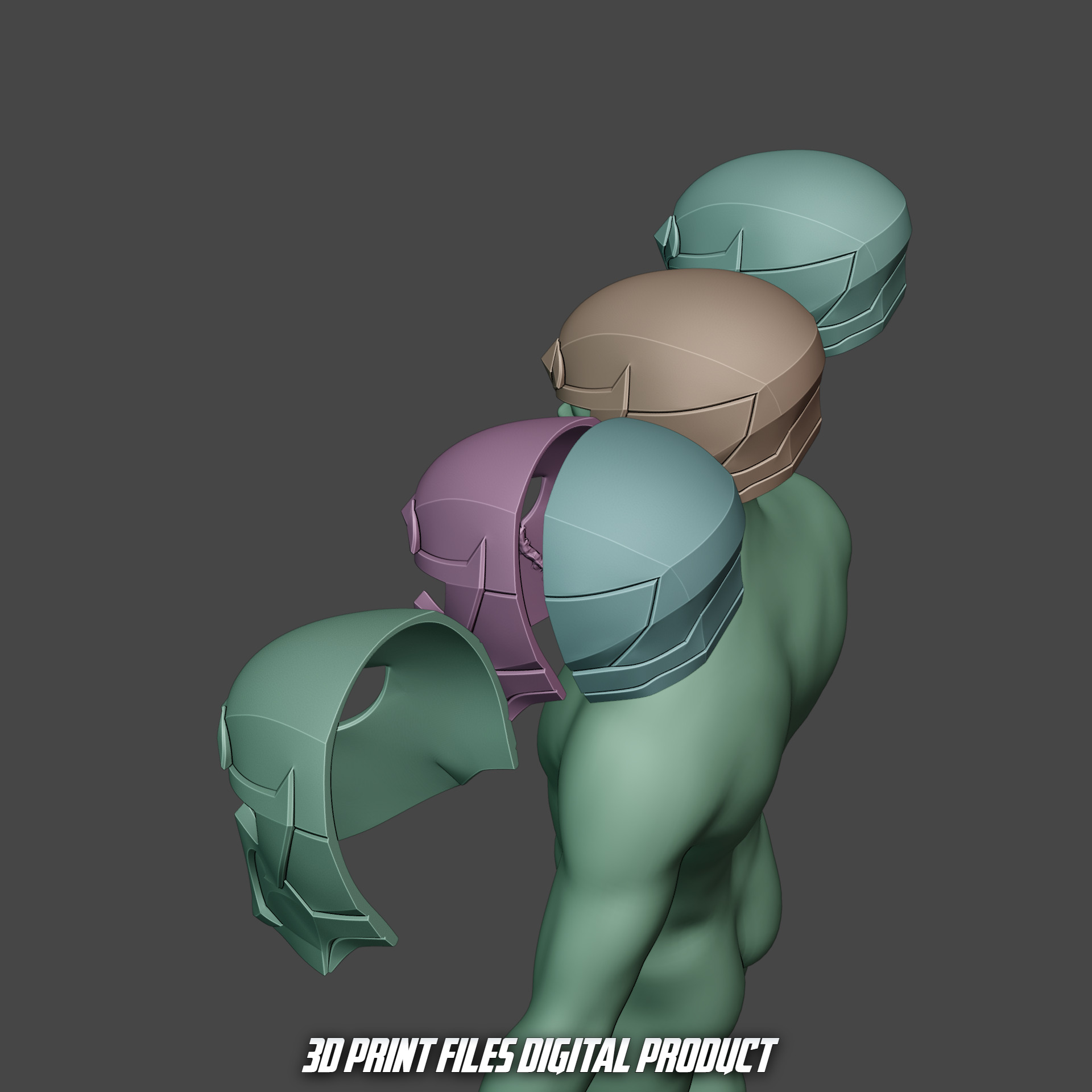 Magneto Helmet Marvel Rivals 3D print model_6