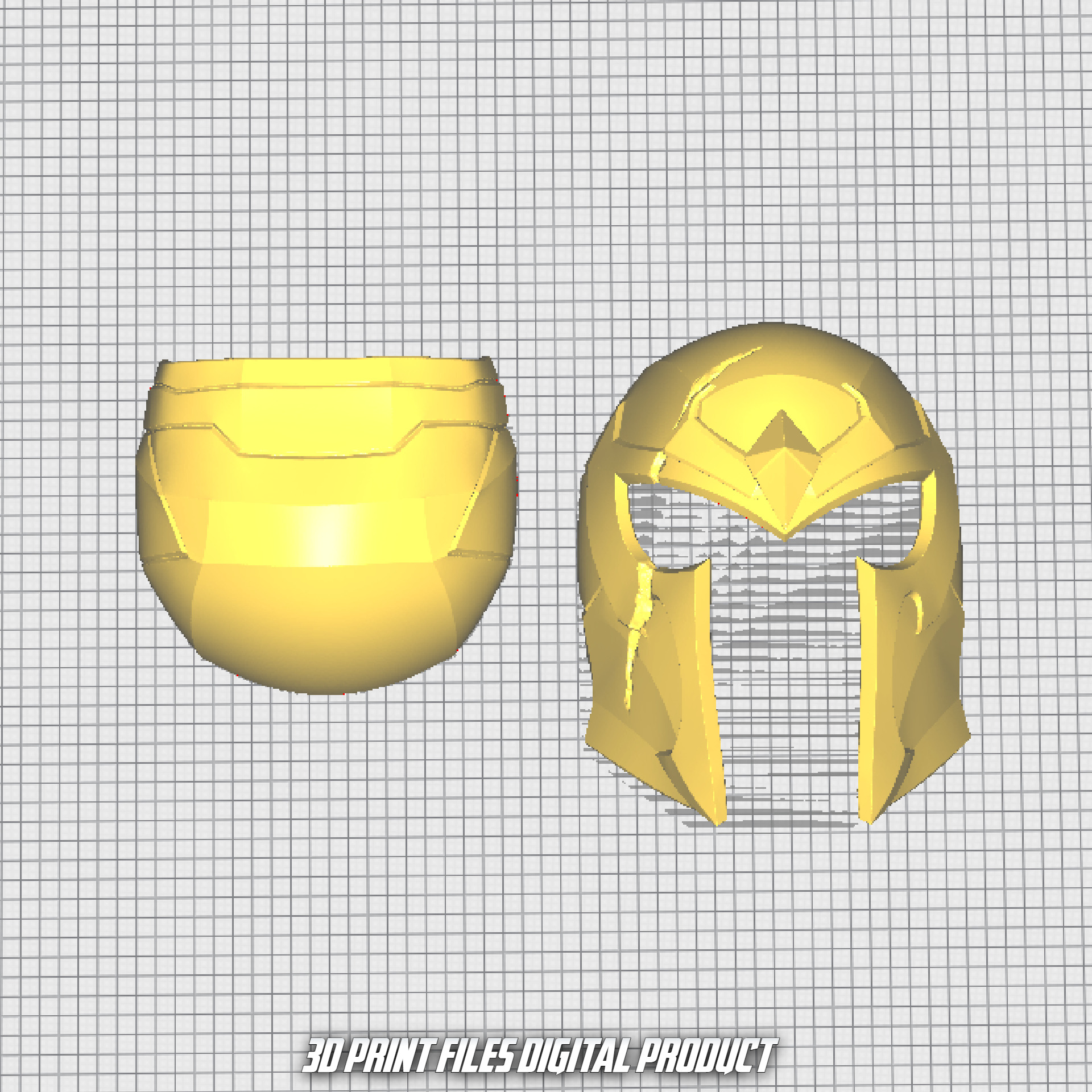 Magneto Helmet Marvel Rivals 3D print model_7