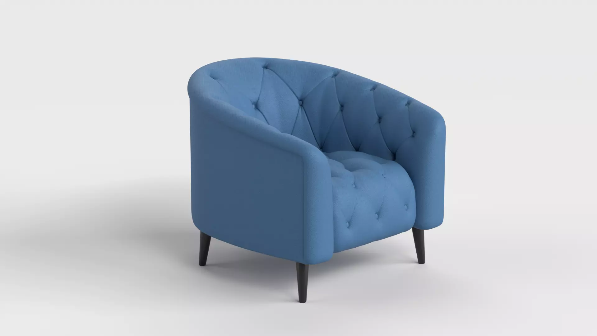 Chair 9 Armchair Sofa Chesterfield 3D model