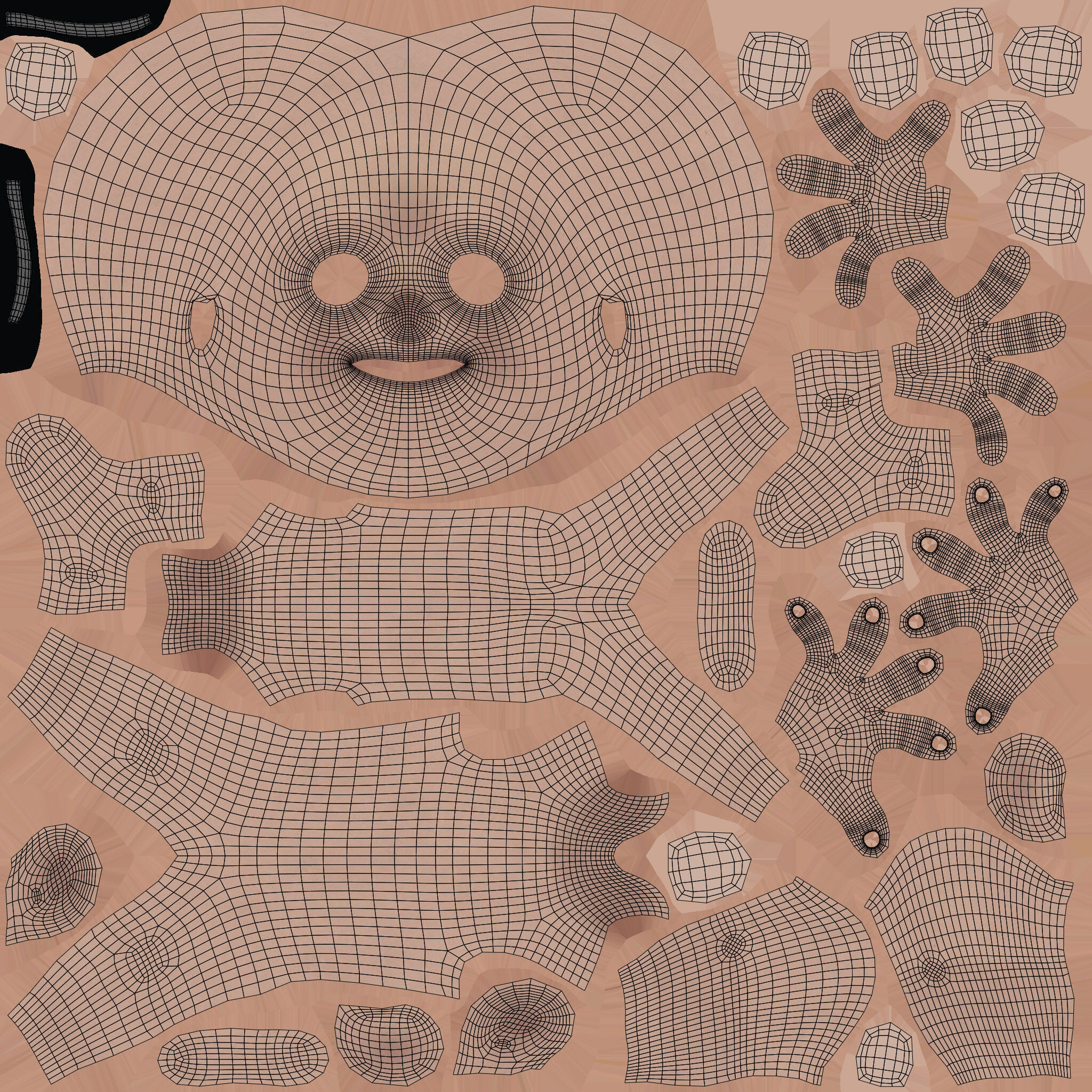 Leo guy Low-poly 3D model_17