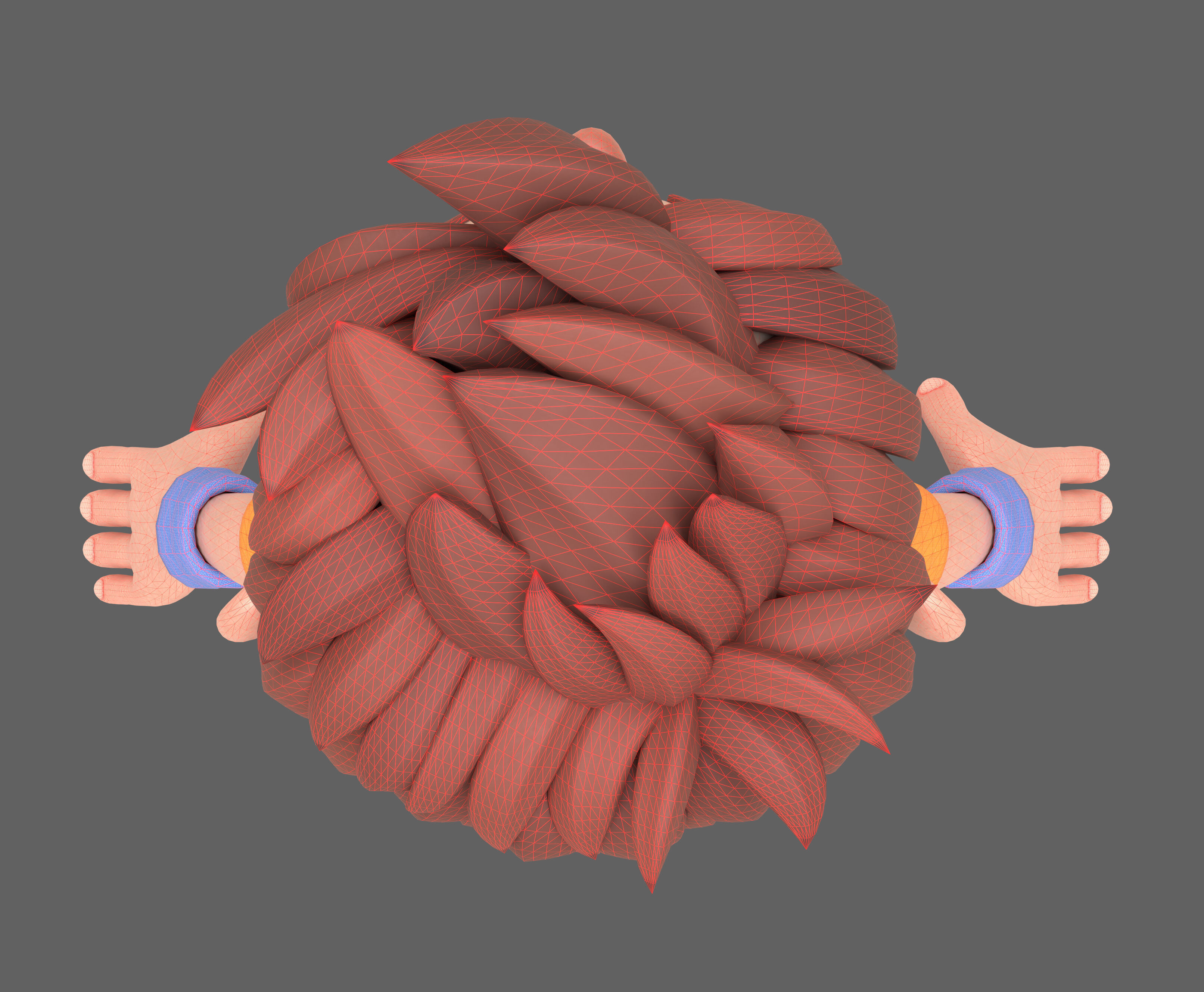 Leo guy Low-poly 3D model_14