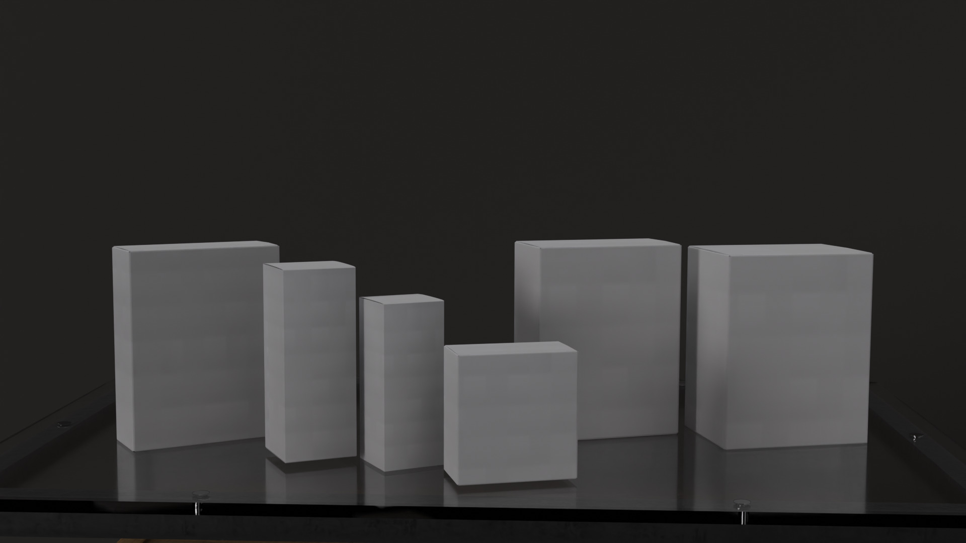 Boxes Collection 3D model_4