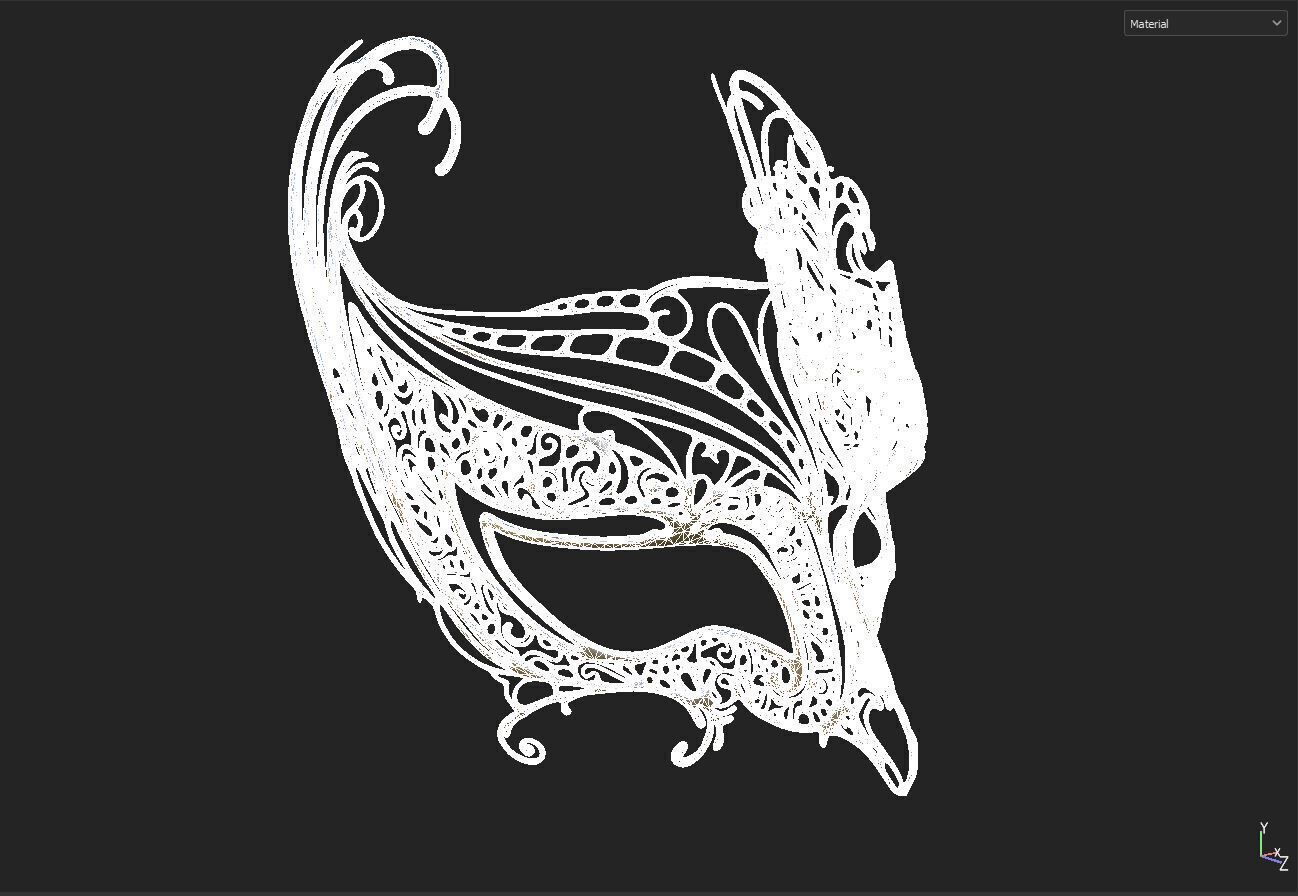 Face Mask 3D model_6