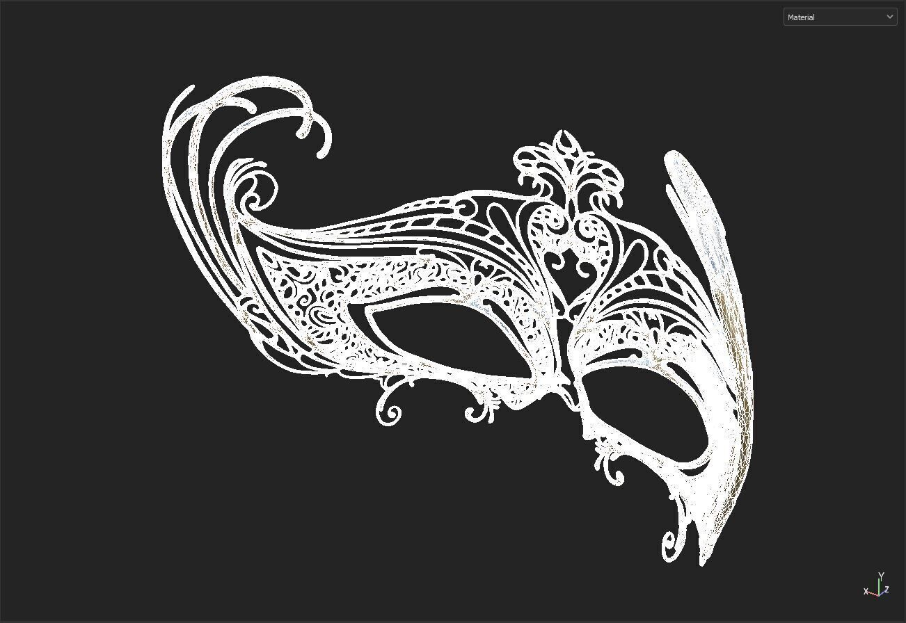 Face Mask 3D model_7