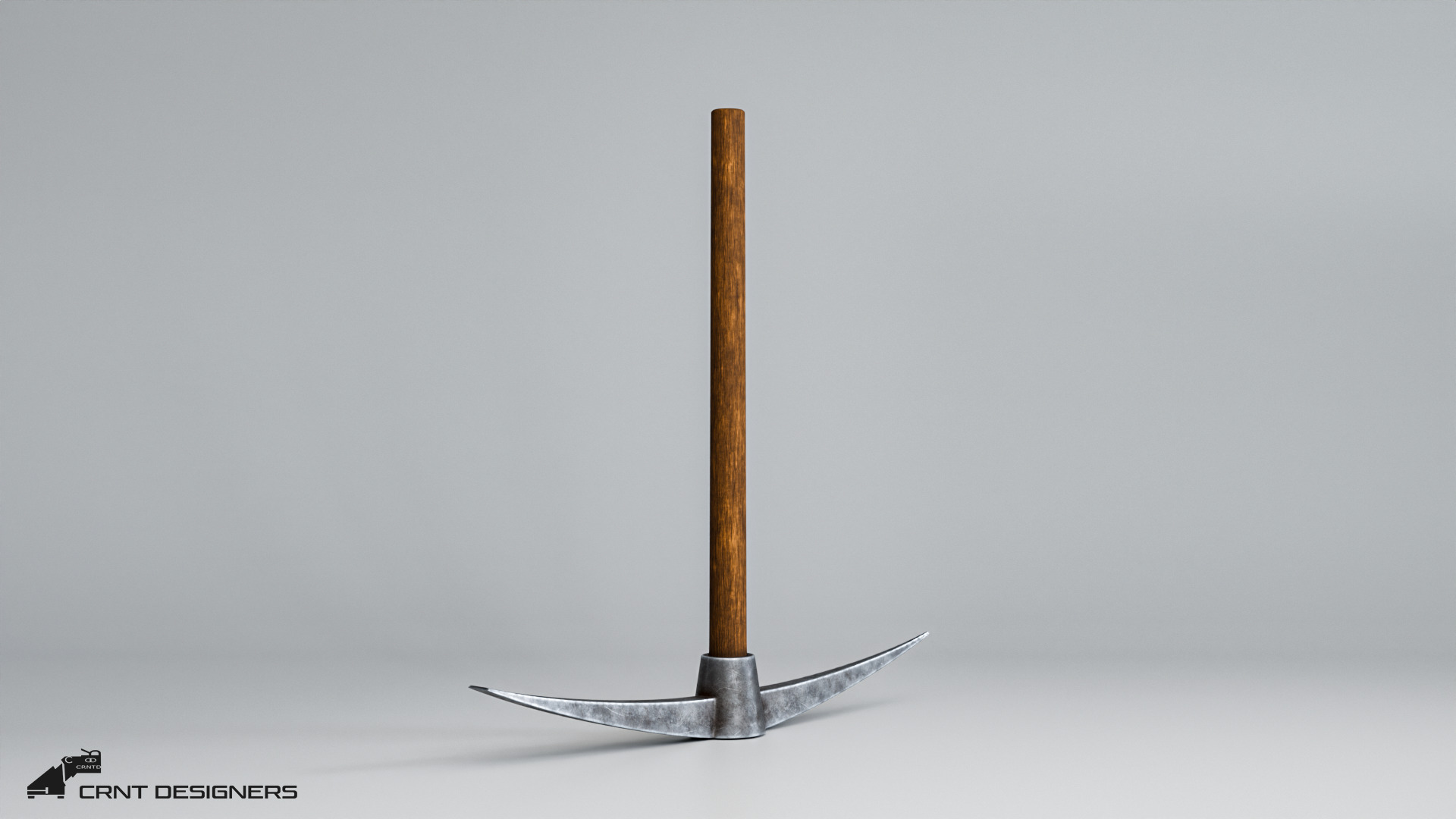 Pickaxe 3D model_6