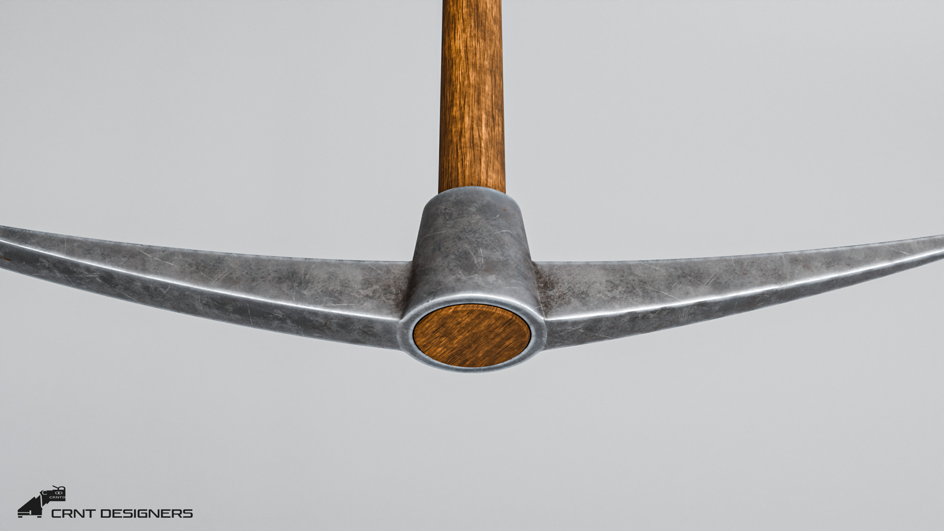 Pickaxe 3D model_10