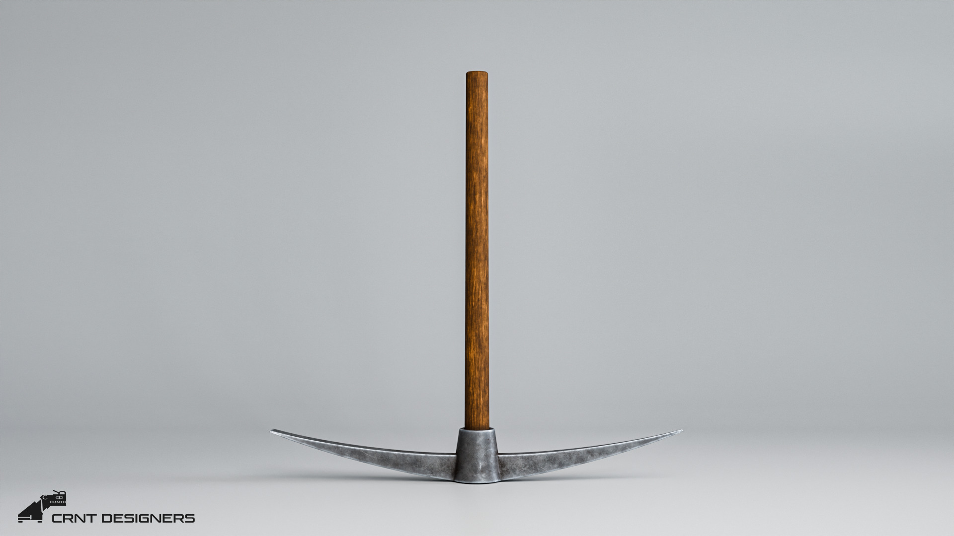 Pickaxe 3D model_3