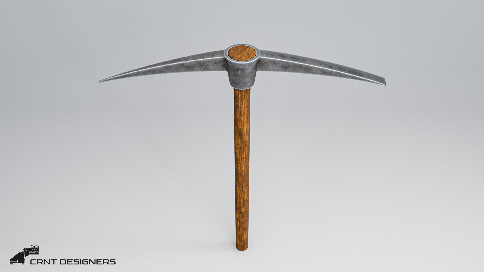 Pickaxe 3D model_8