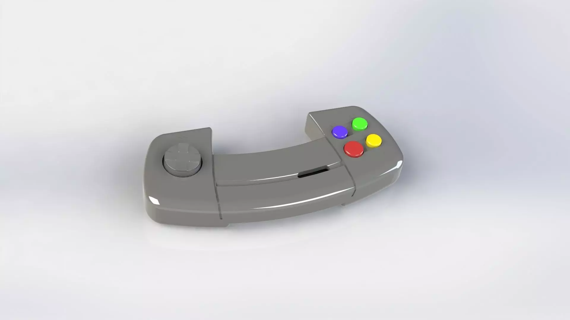 Amiga CD32 Gamepad 3D print model_0