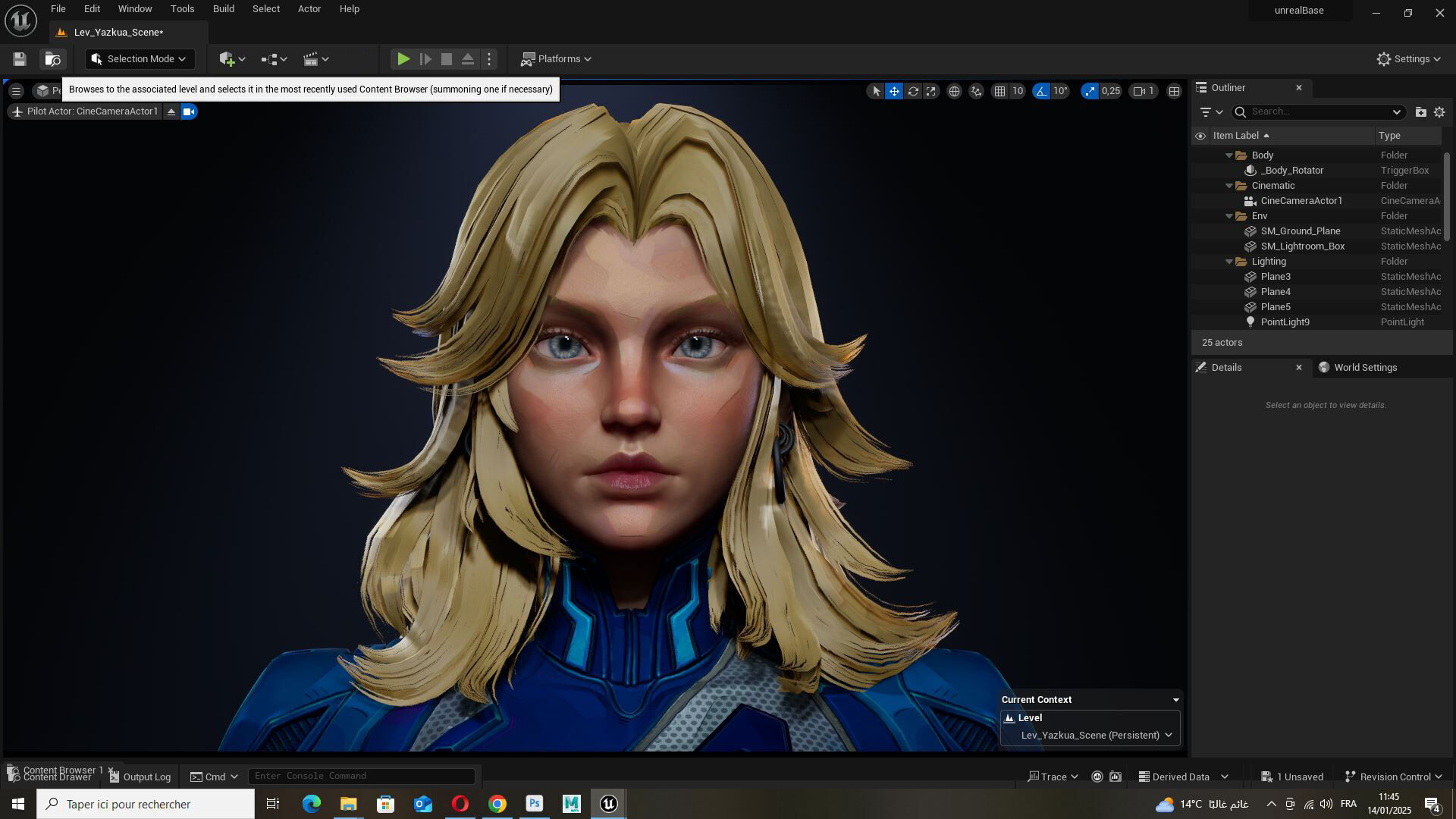 Invisible Woman Low-poly 3D model_16