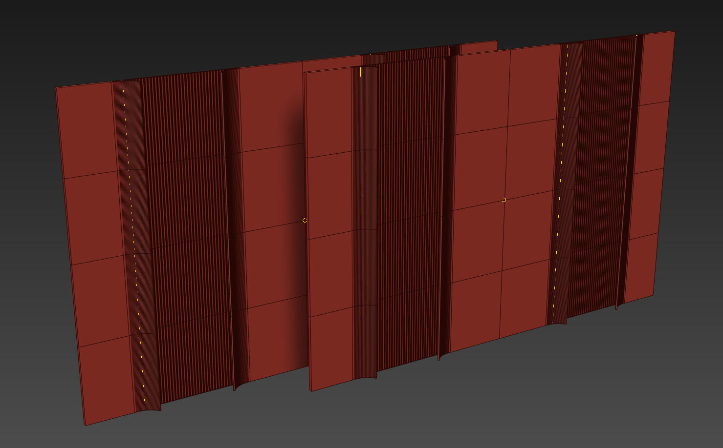 Decorative V25 Wall Panels 3D model_8