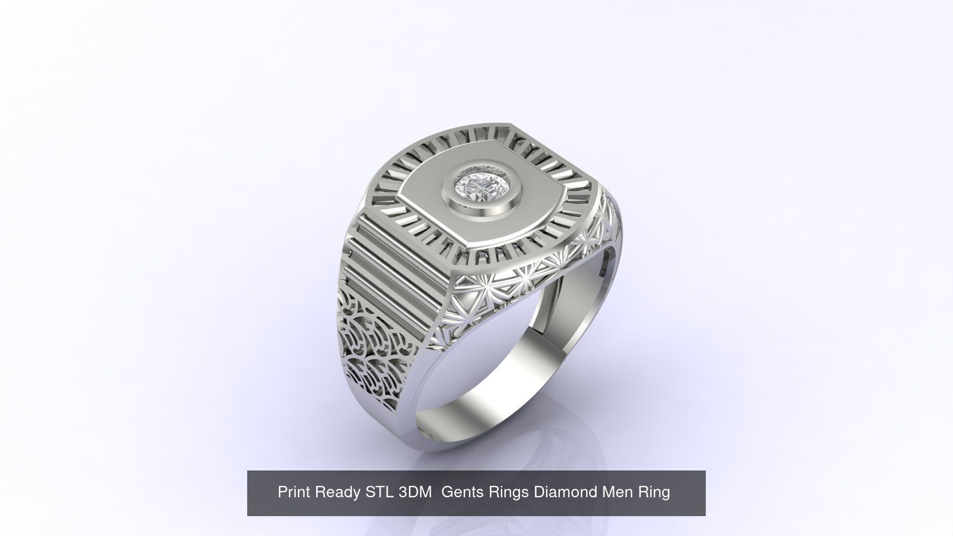 369 Files - STL 3DM Male Rings Model Gent Ring Gents Ring Bulk 3D Model Collection_90