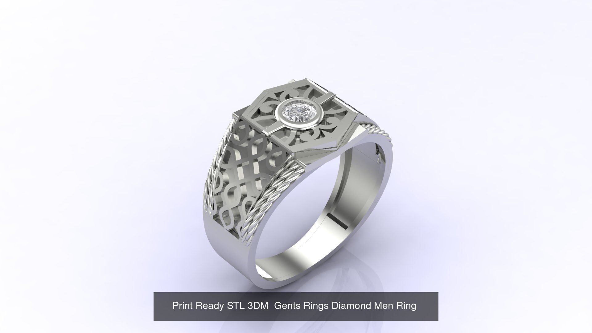 369 Files - STL 3DM Male Rings Model Gent Ring Gents Ring Bulk 3D Model Collection_61
