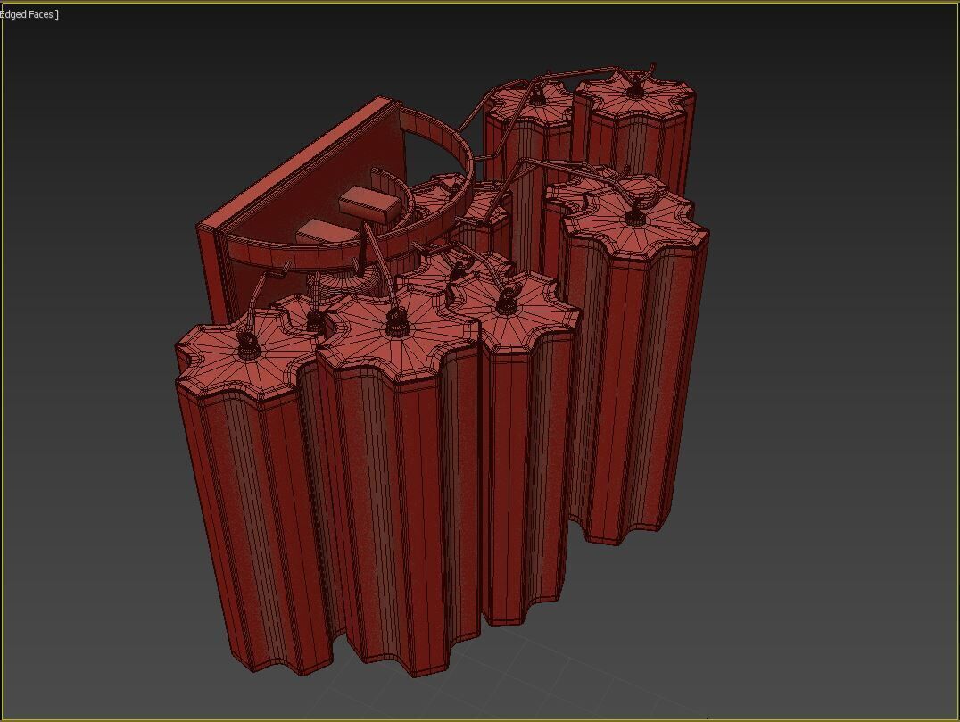 Addis 2 Light Sconce 3D model_16