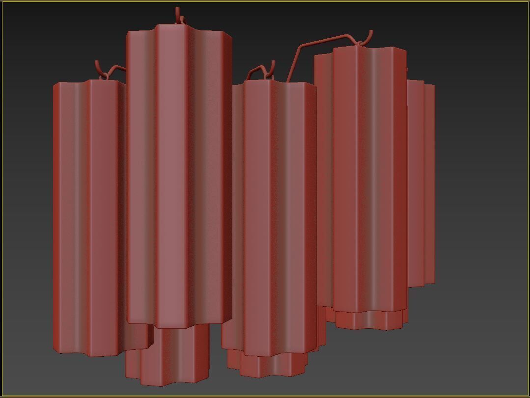 Addis 2 Light Sconce 3D model_13