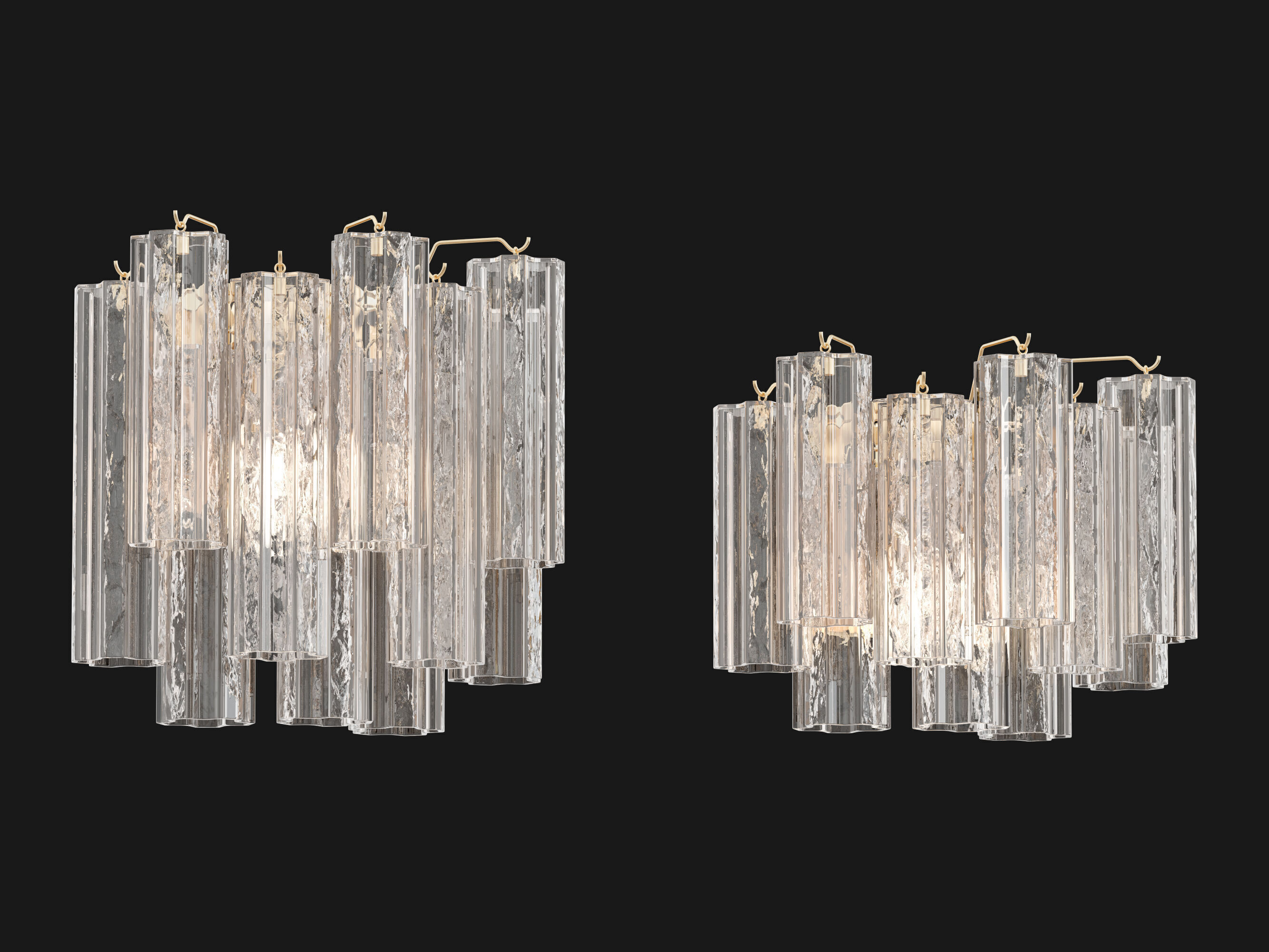 Addis 2 Light Sconce 3D model_1
