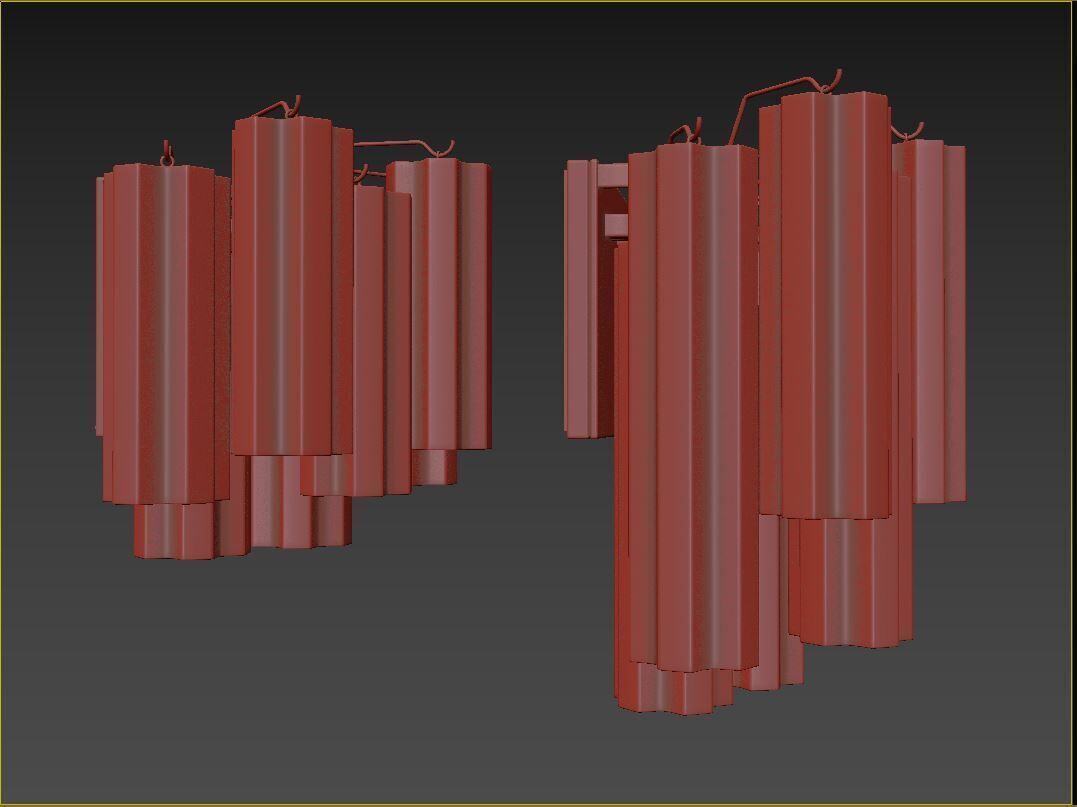 Addis 2 Light Sconce 3D model_11