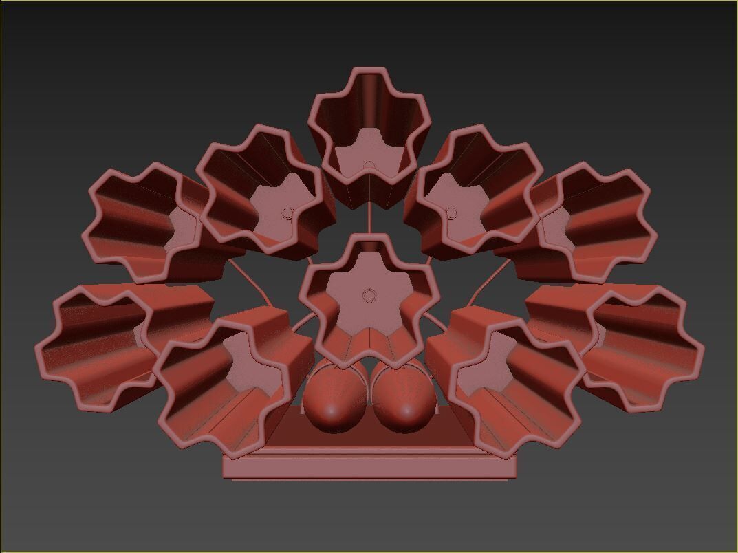 Addis 2 Light Sconce 3D model_15