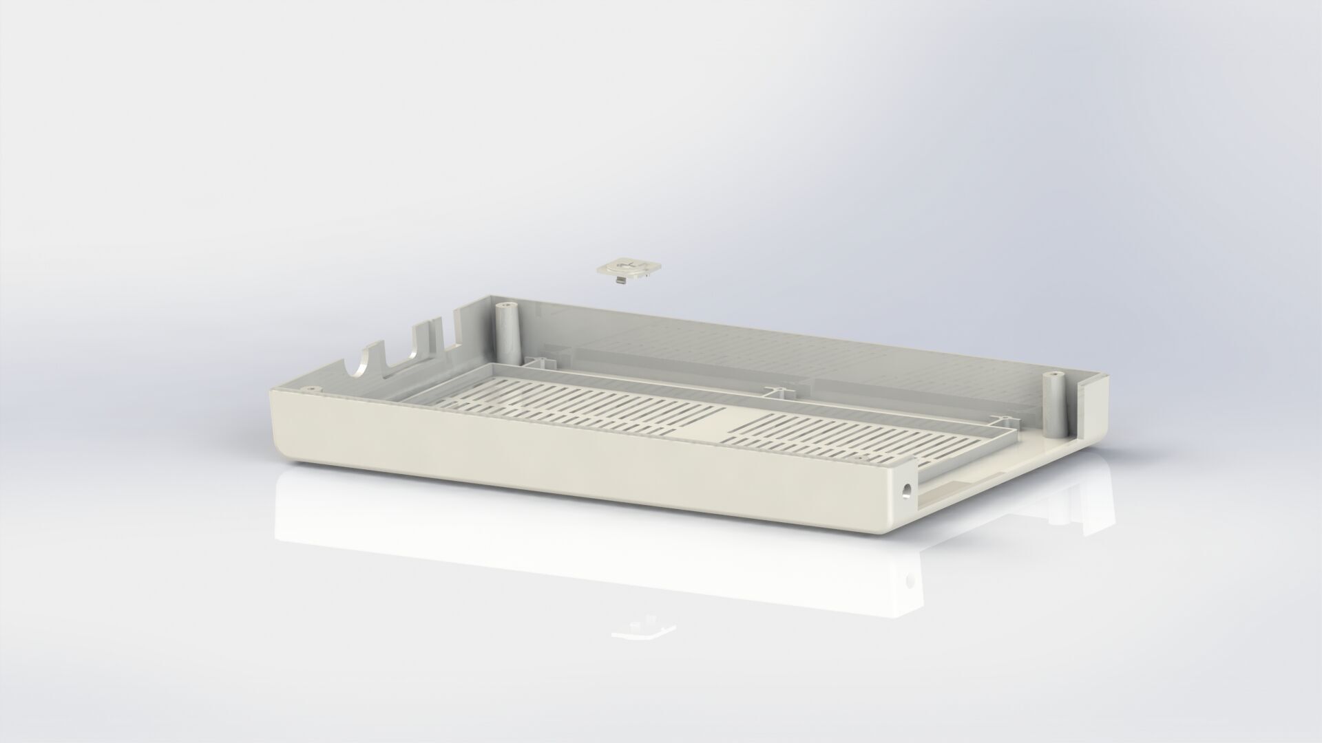 Commodore 1541 disk drive enclosure 3d print model 3D print model_9