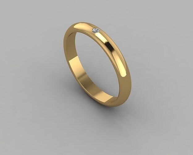 Women Ring 3D print model