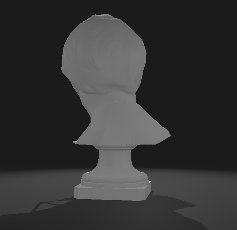 Satoshi Nakamoto Portrait Sculture 3D print model_3