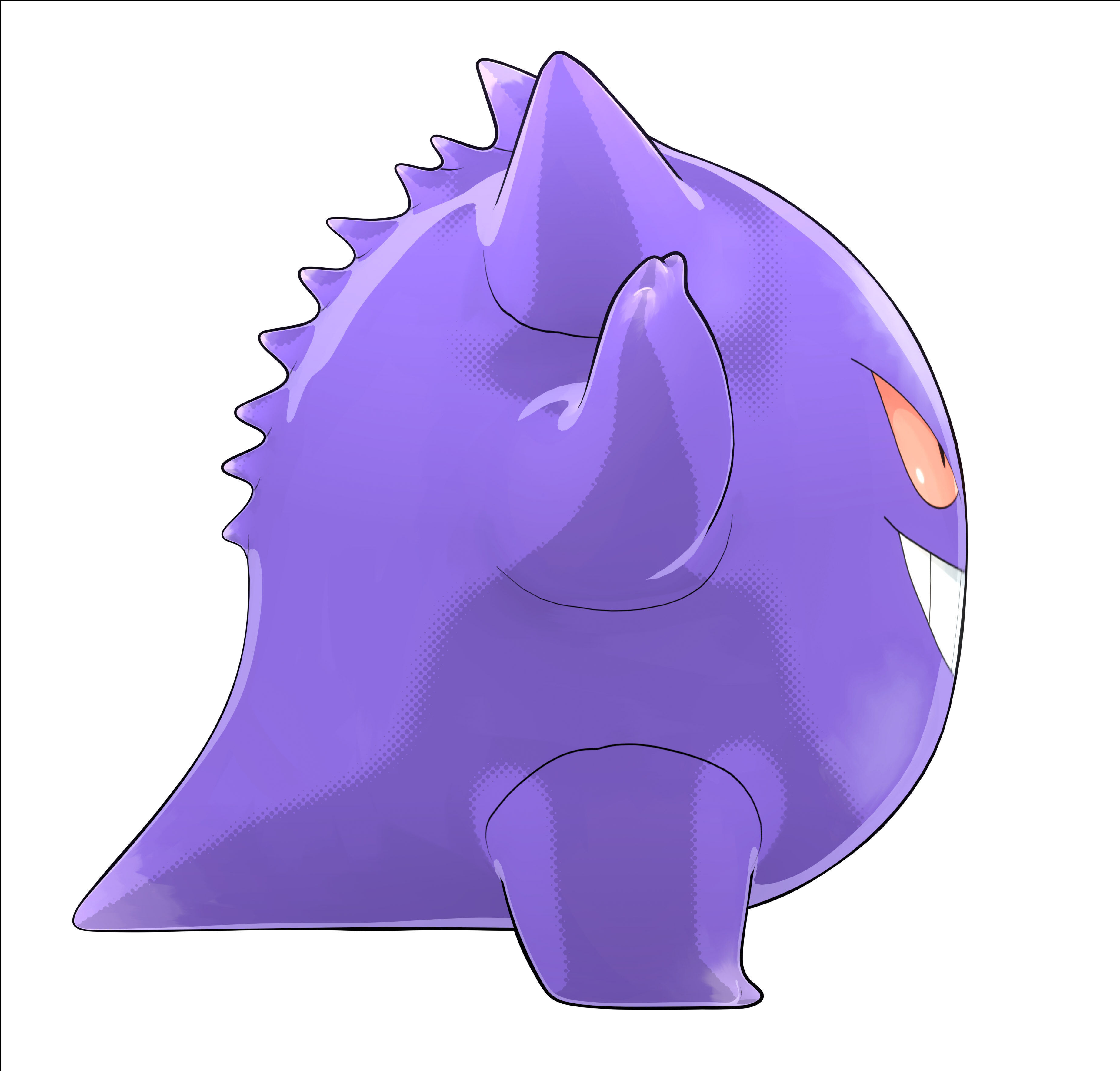 Gengnar Low-poly 3D model_14