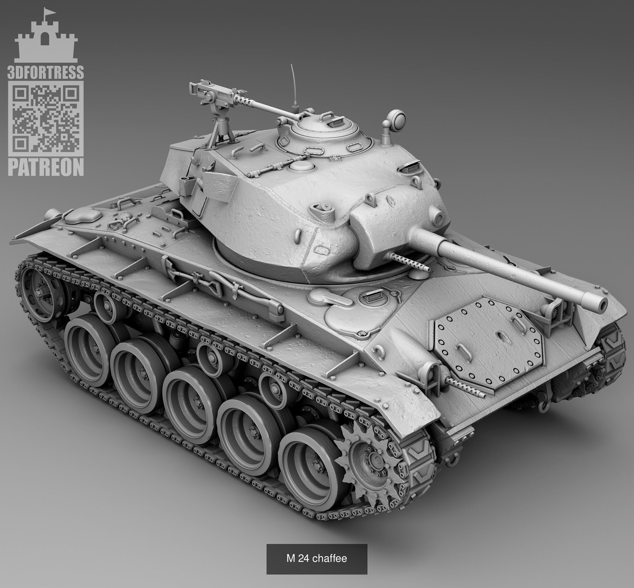 Tanks 1941-1945 3D Model Collection_43