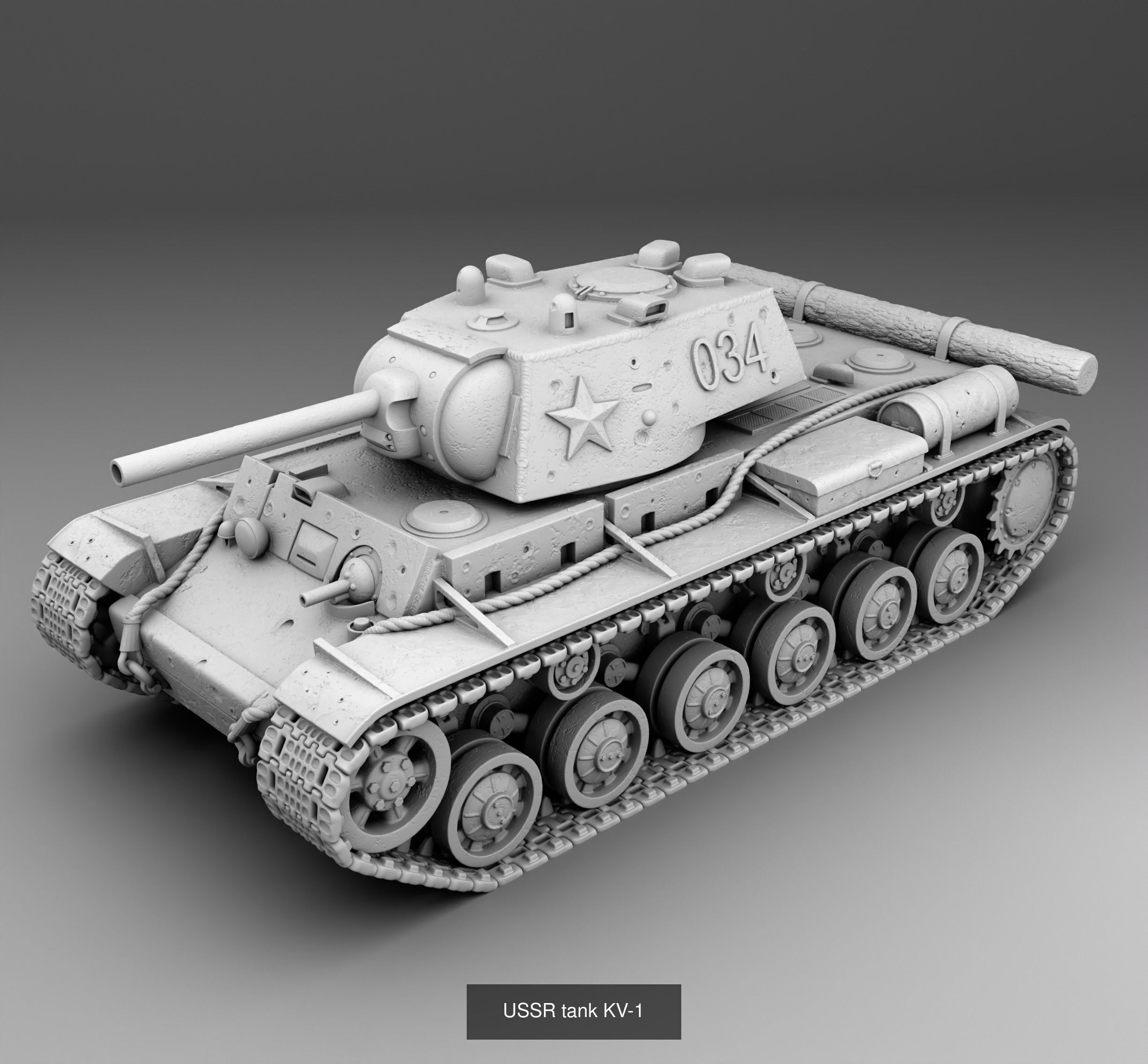 Tanks 1941-1945 3D Model Collection_31
