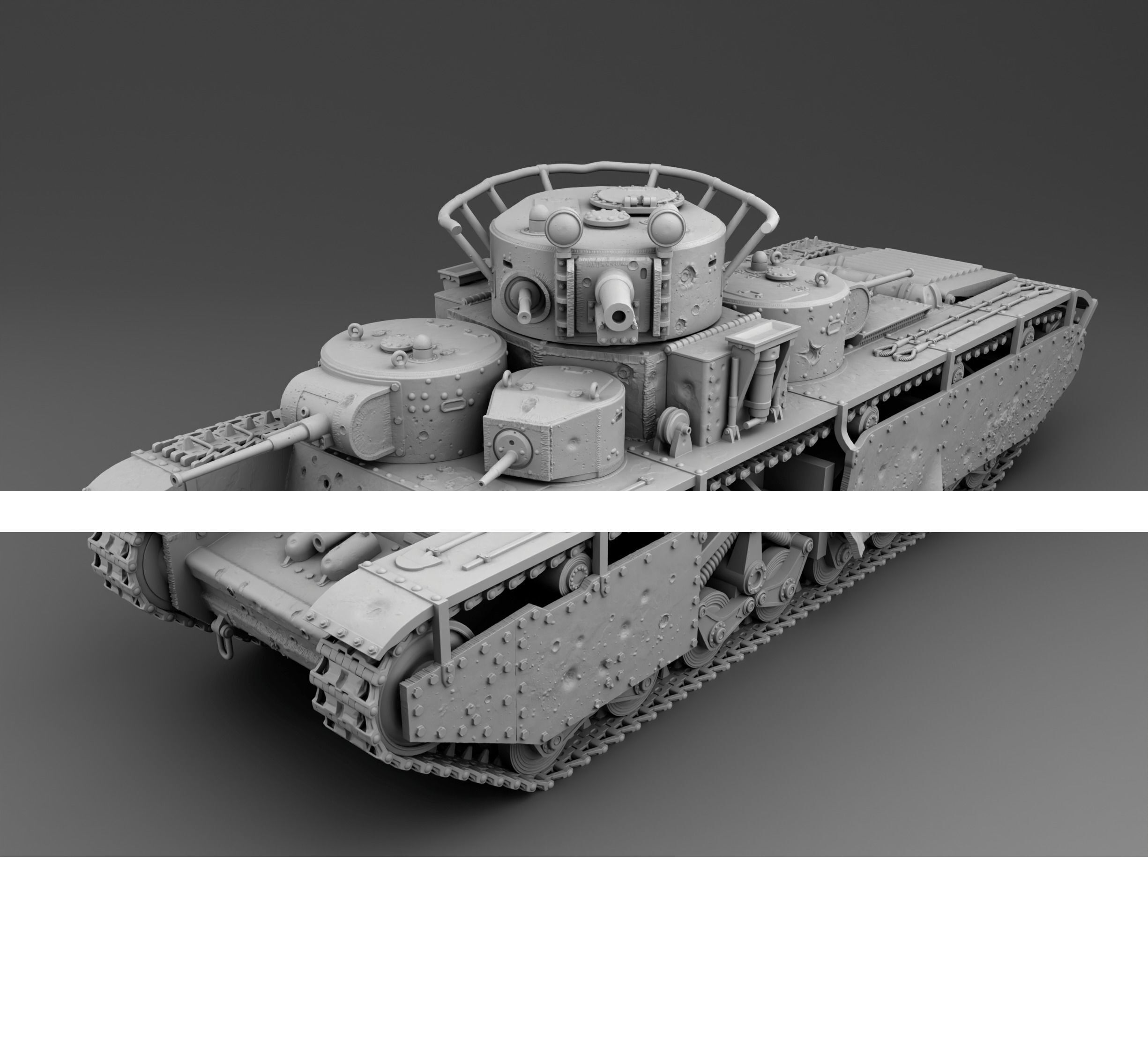 Tanks 1941-1945 3D Model Collection_28