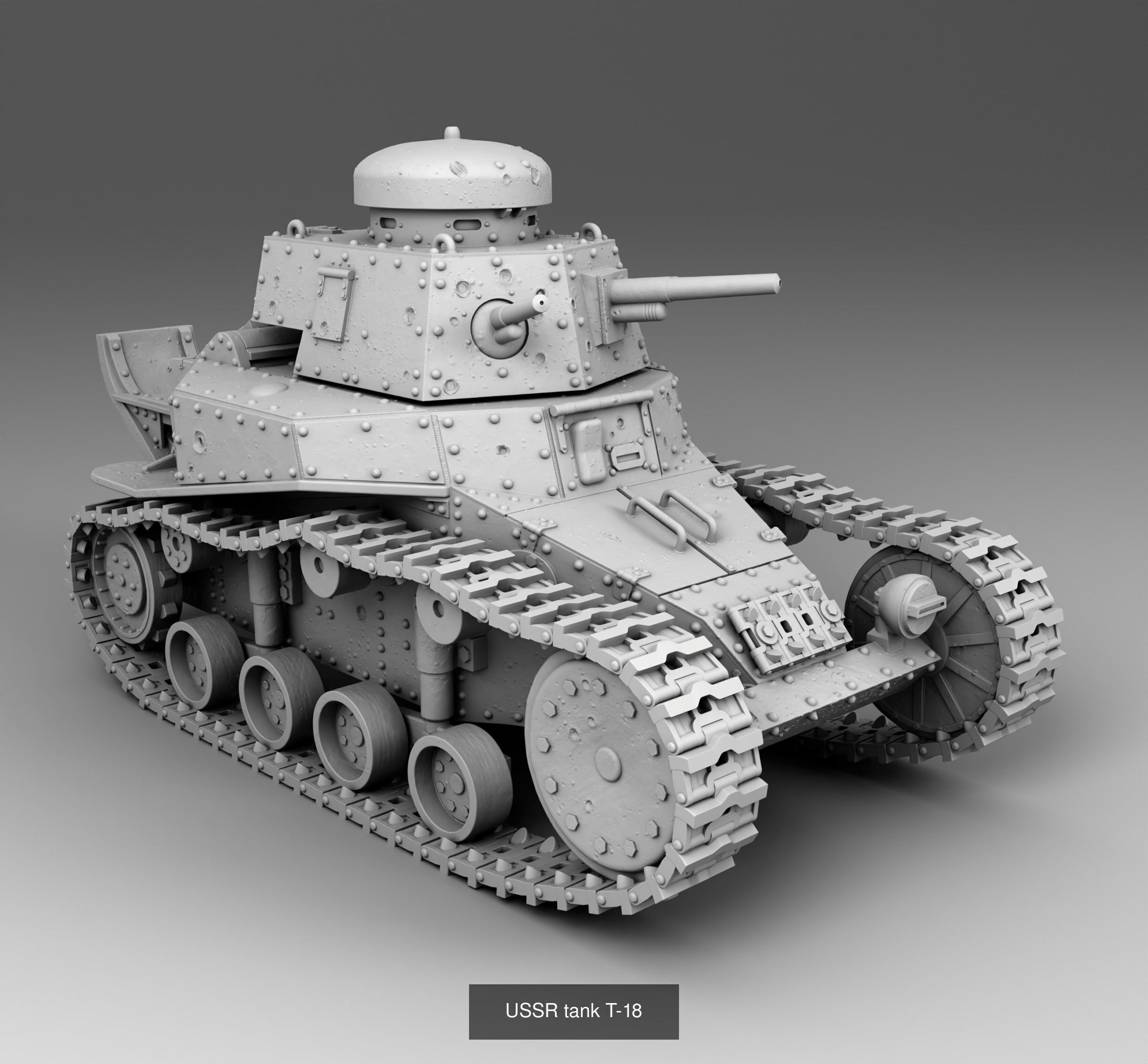 Tanks 1941-1945 3D Model Collection_26