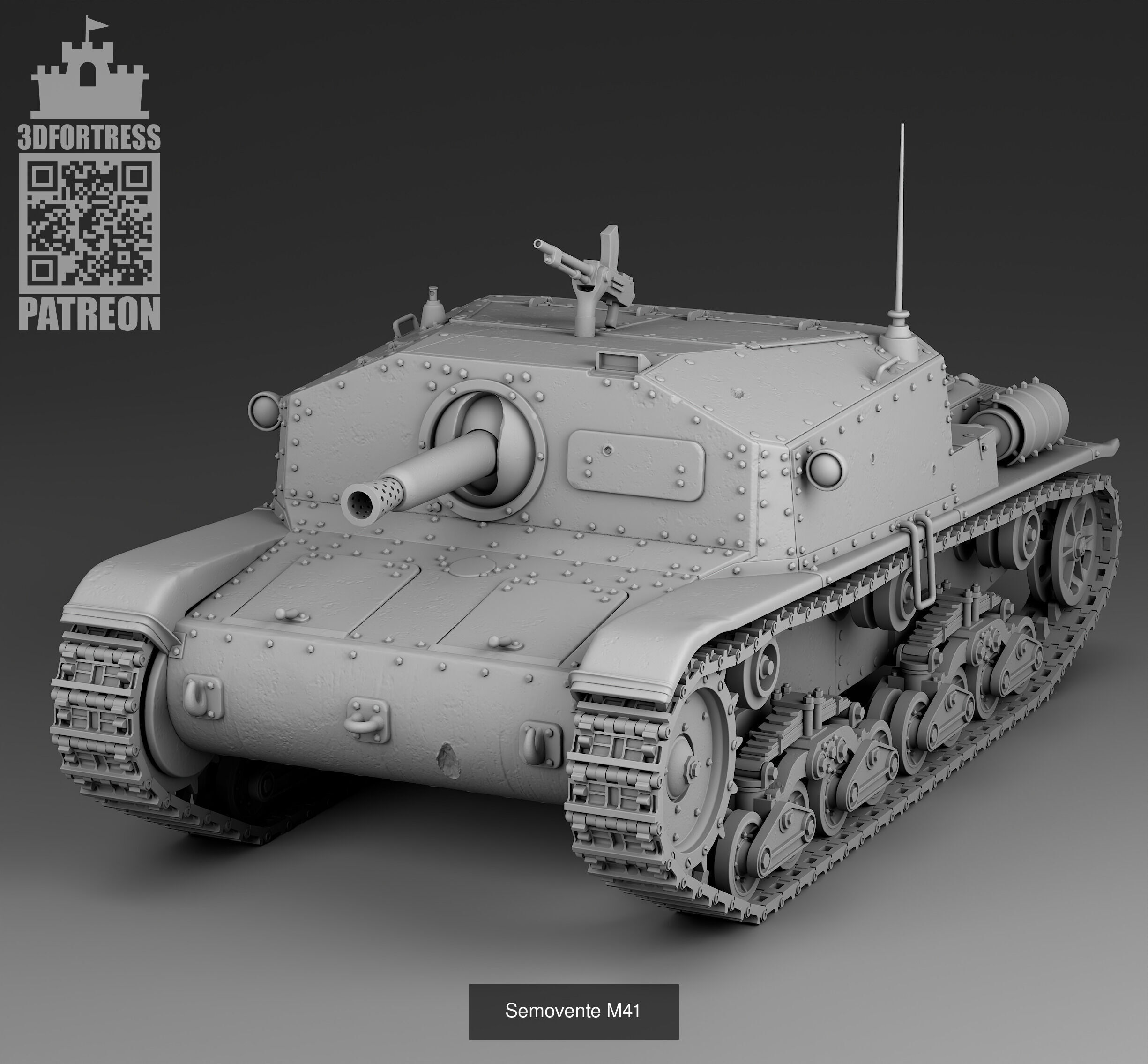 Tanks 1941-1945 3D Model Collection_45