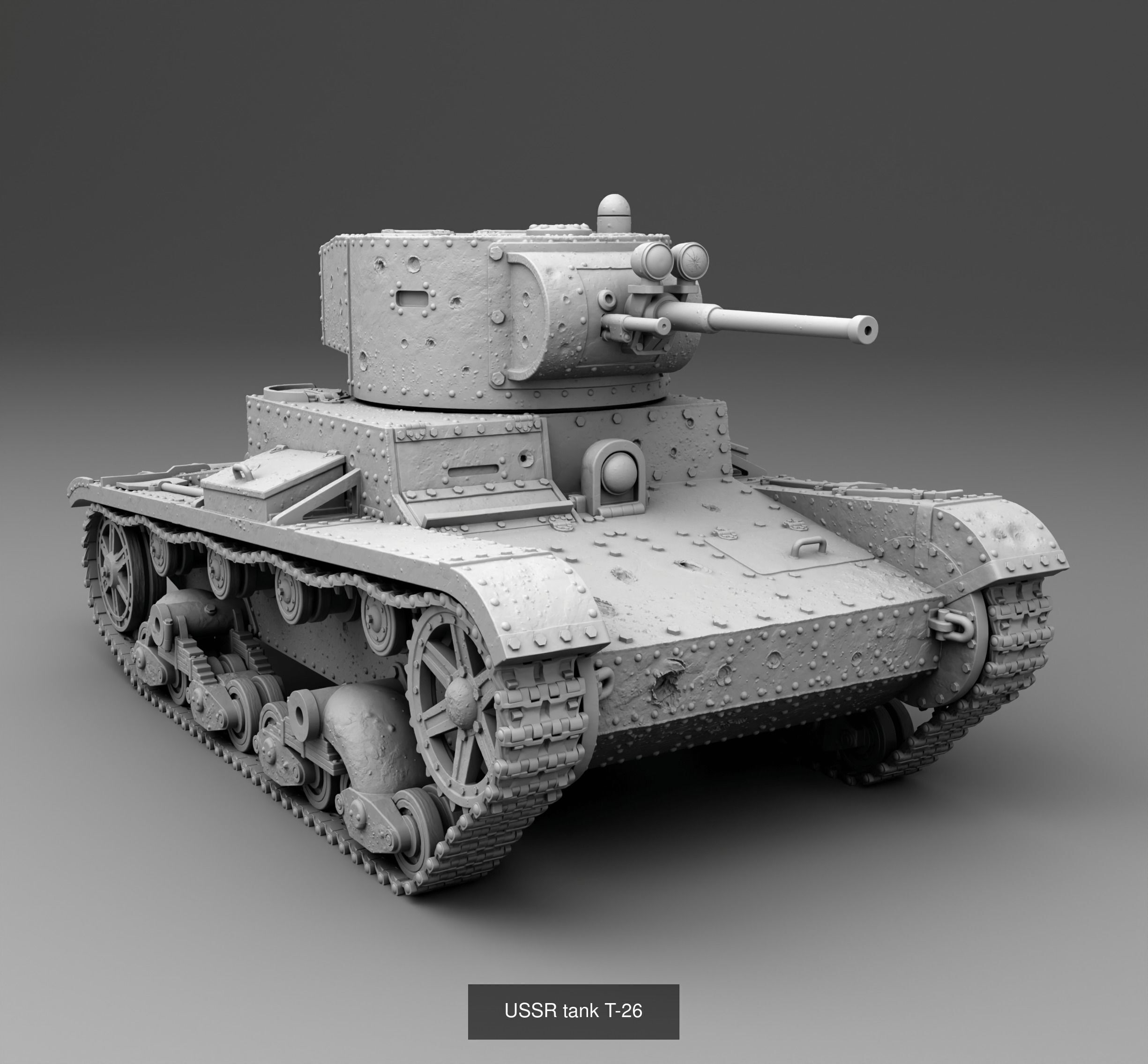 Tanks 1941-1945 3D Model Collection_27