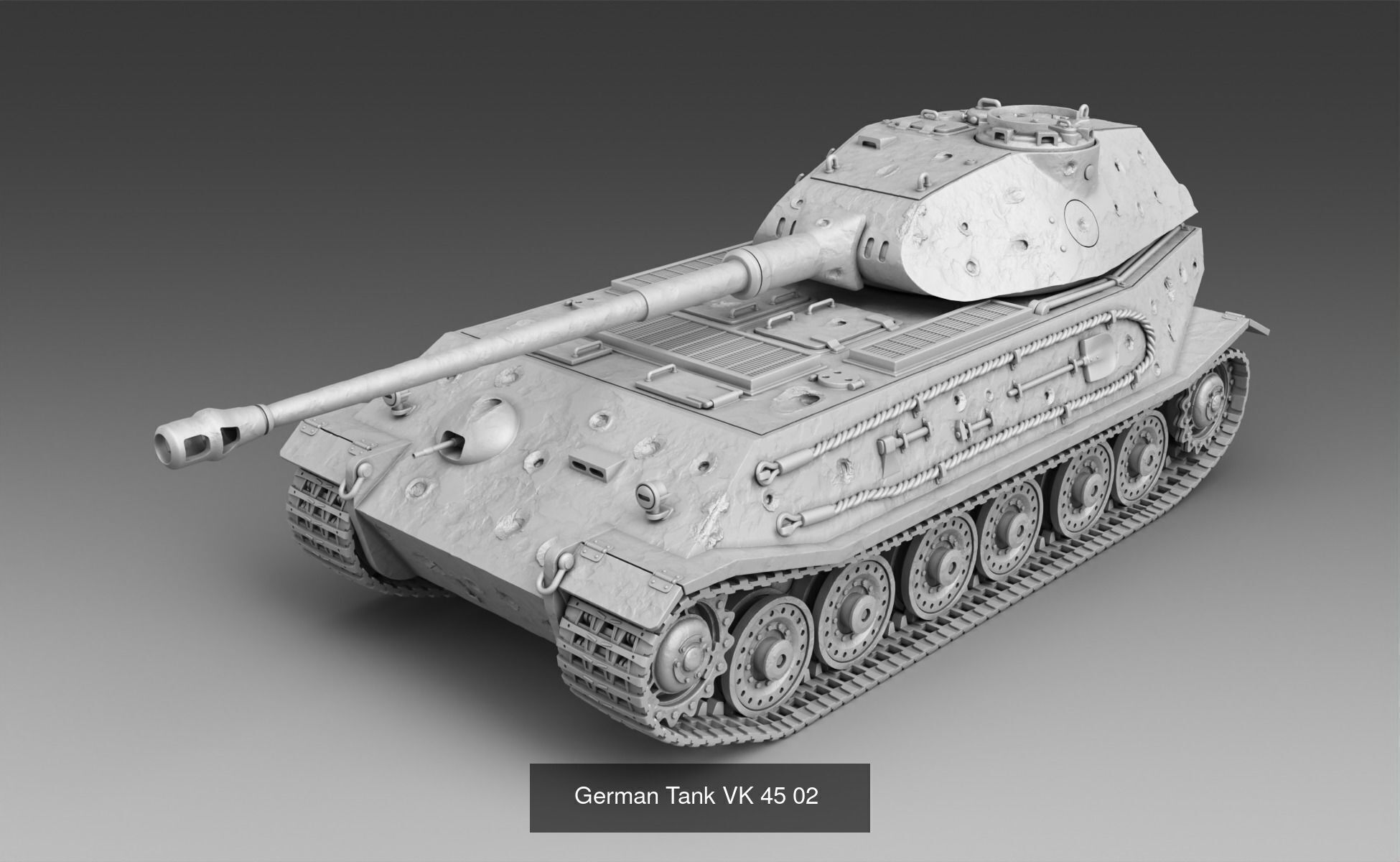 Tanks 1941-1945 3D Model Collection_21
