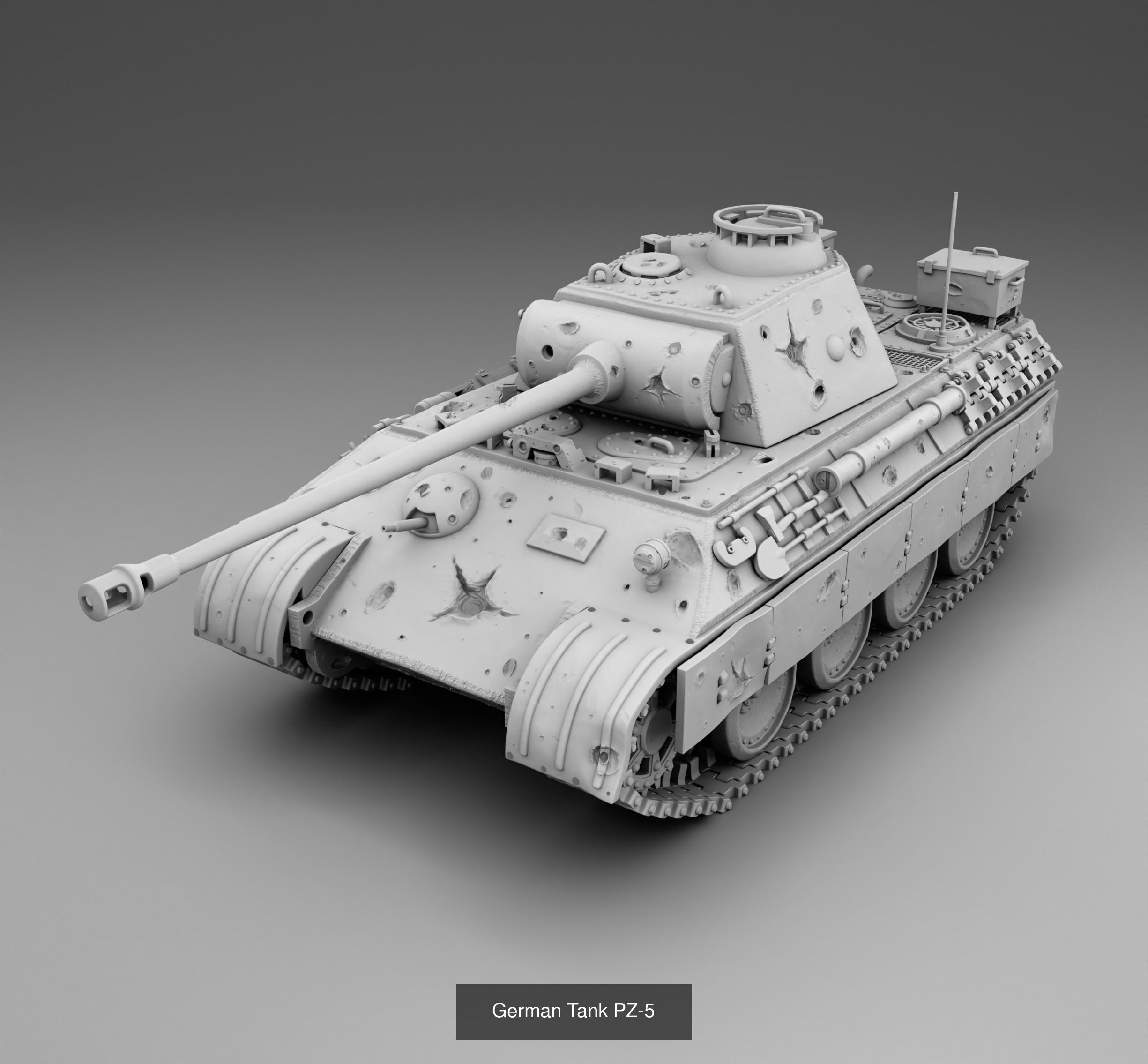 Tanks 1941-1945 3D Model Collection_10