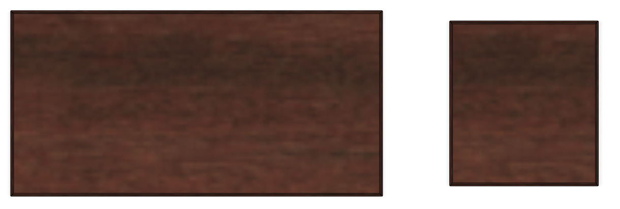 1 inch Scale Coffee Table and End Table 3D print model_4